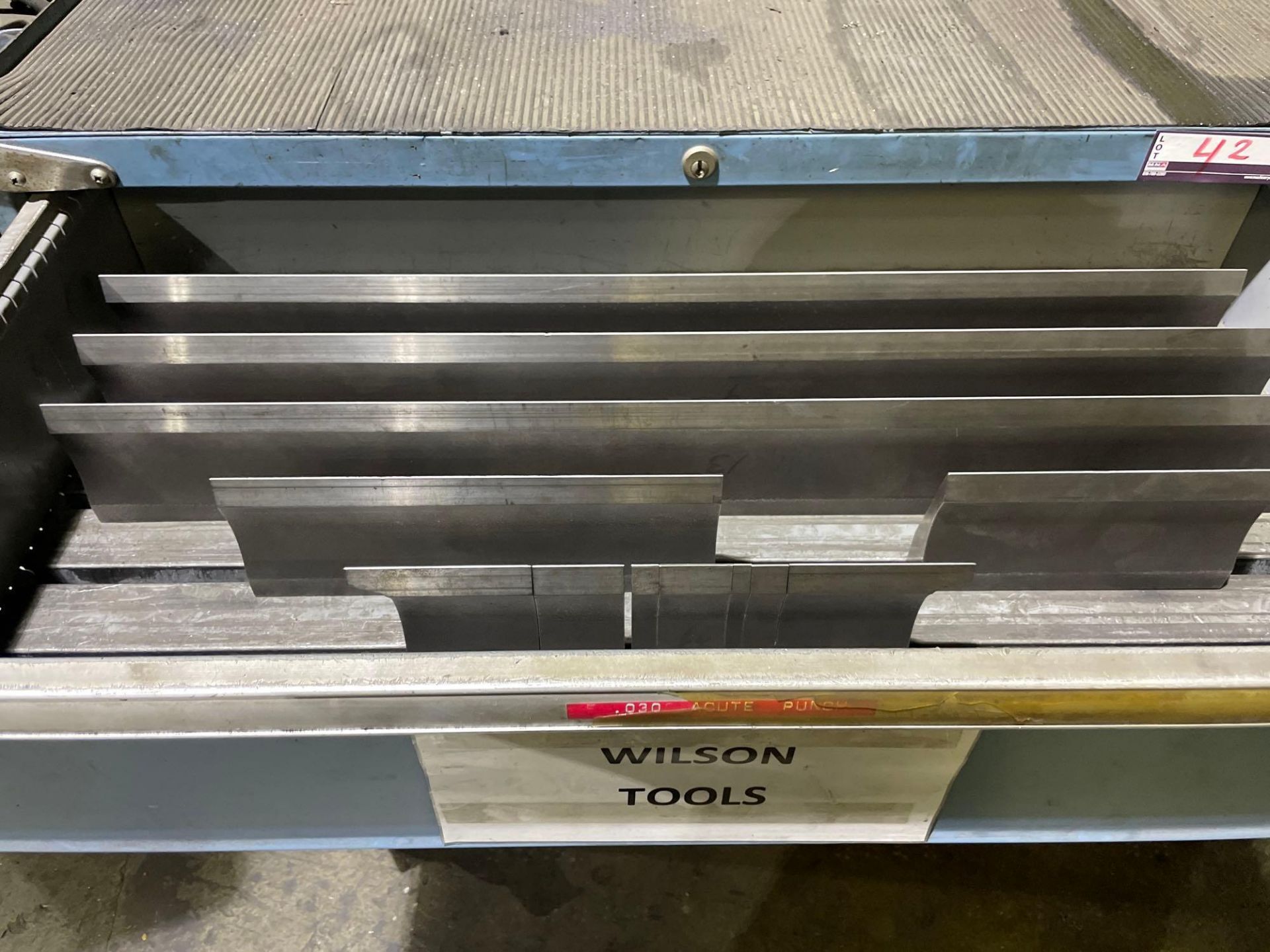 Assorted Dies for 110 Ton x 122” Komatsu PHS 110x310 CNC Press Brake - Image 2 of 6