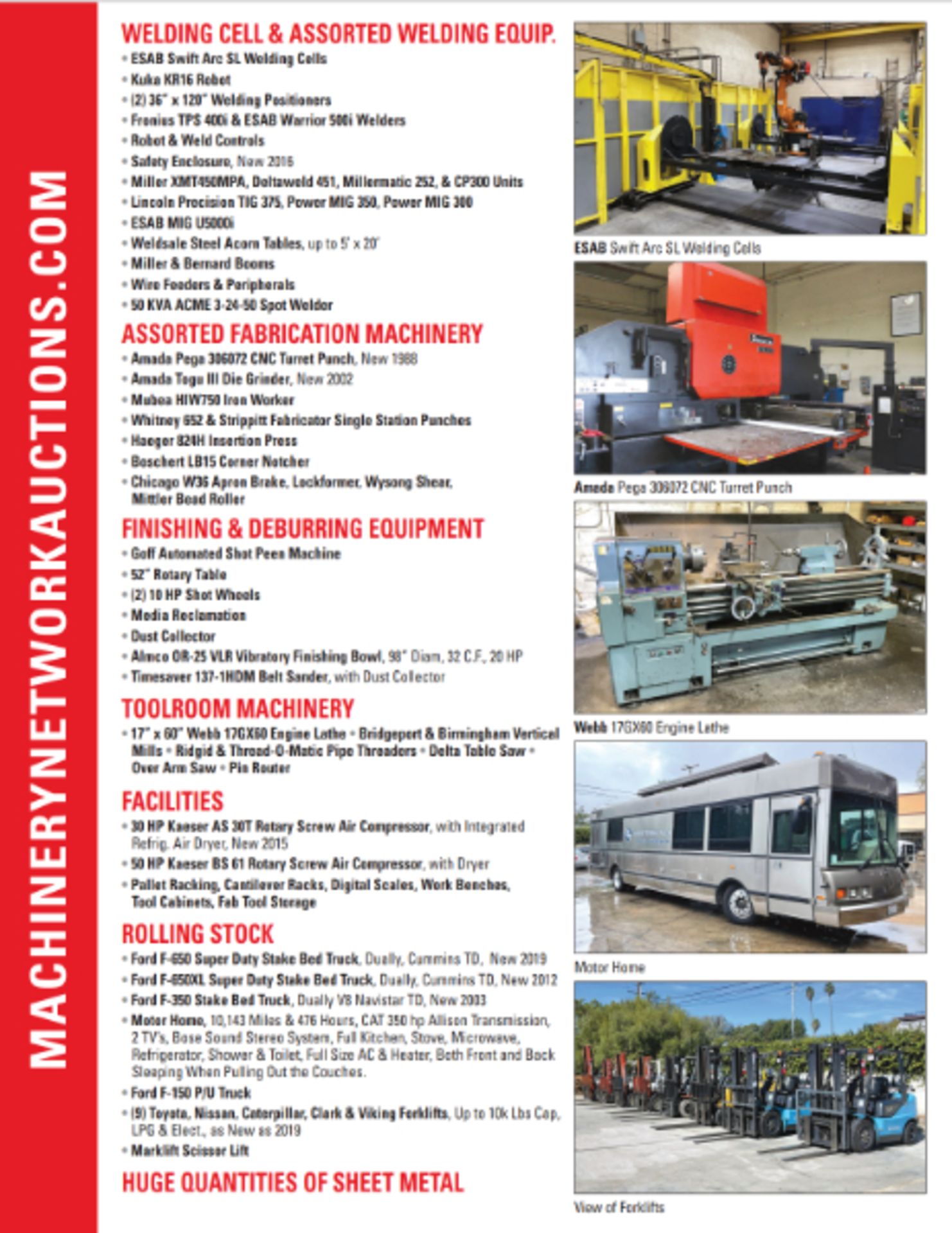 Plant Closure of Major Steel Fabricator & Machining Operation Equipment as Late as 2021 - Image 5 of 6