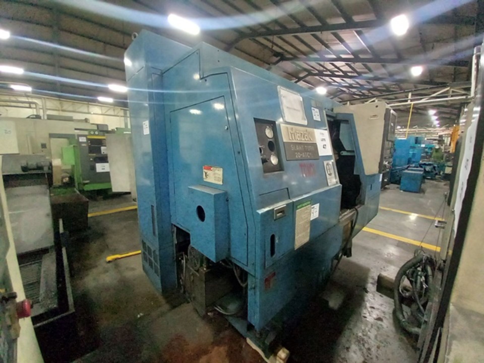 MAZAK ST20 ATC M.C CNC LATHE, CONTROL: MAZATROL T32-3, S/N 105627, NEW 1992 - Image 3 of 9