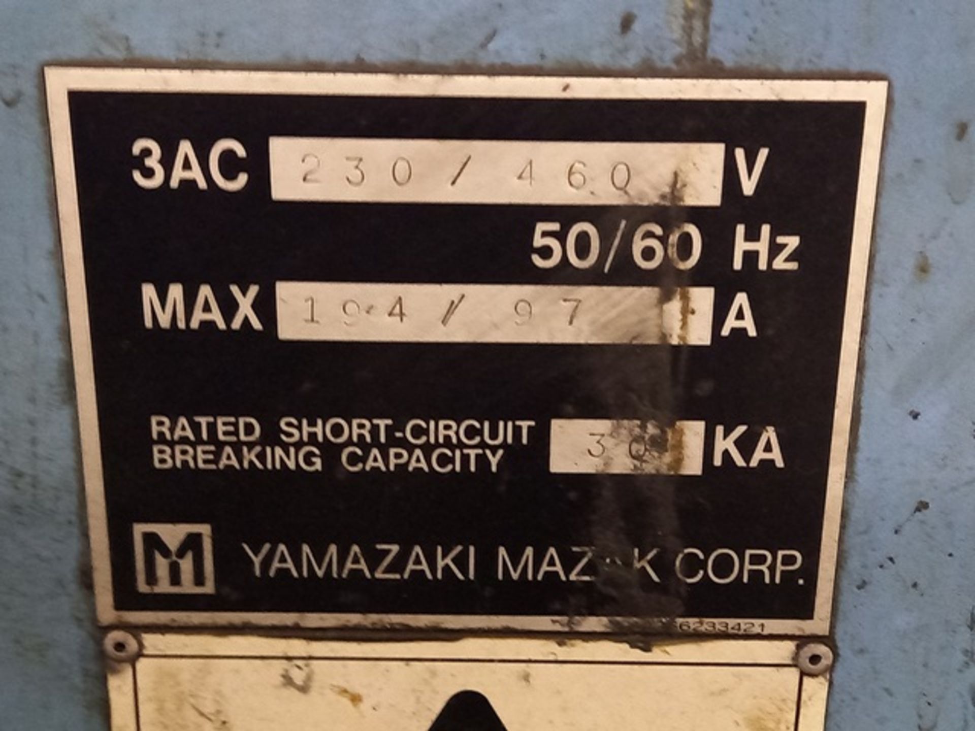 Mazak Multiplex 6200 CNC Lathe, 2" Bar Capacity, (2) 8" Chuck Size, 9.4" x 19.48" Travels, New 1998 - Image 23 of 24