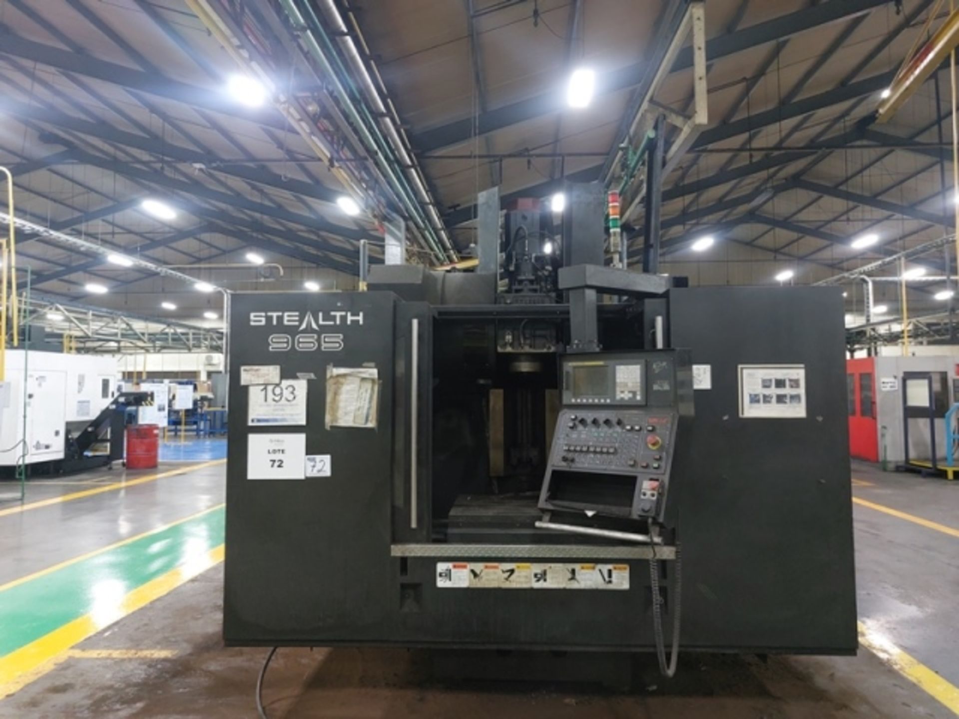 TOYODA FV965 VERTICAL MACHINING CENTER, S/N 12001, NEW 2012 *NEEDS REPAIR*