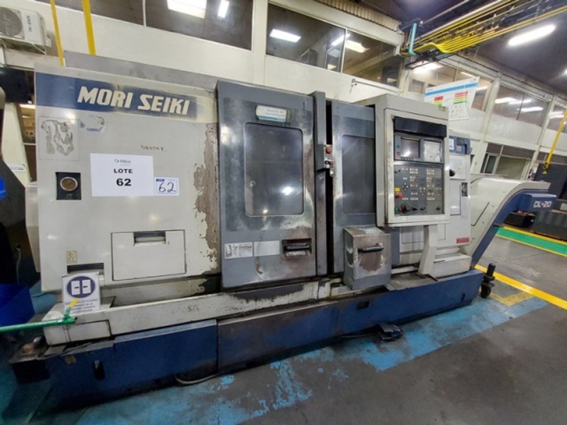 MORI SEIKI DL-20 CNC TURNING & MILLING CENTER, s/n 02, New 1991