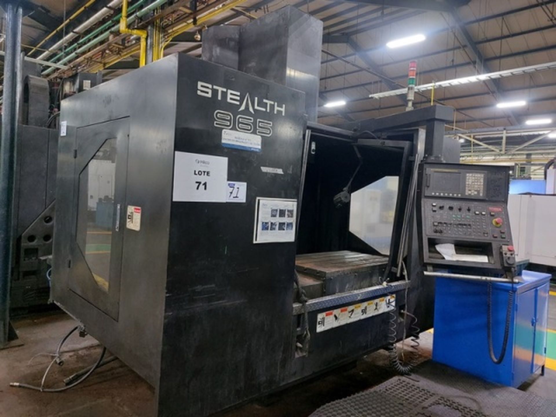 TOYODA FV965 VERTICAL MACHINING CENTER, S/N 11007, NEW 2011 *NEEDS REPAIR*