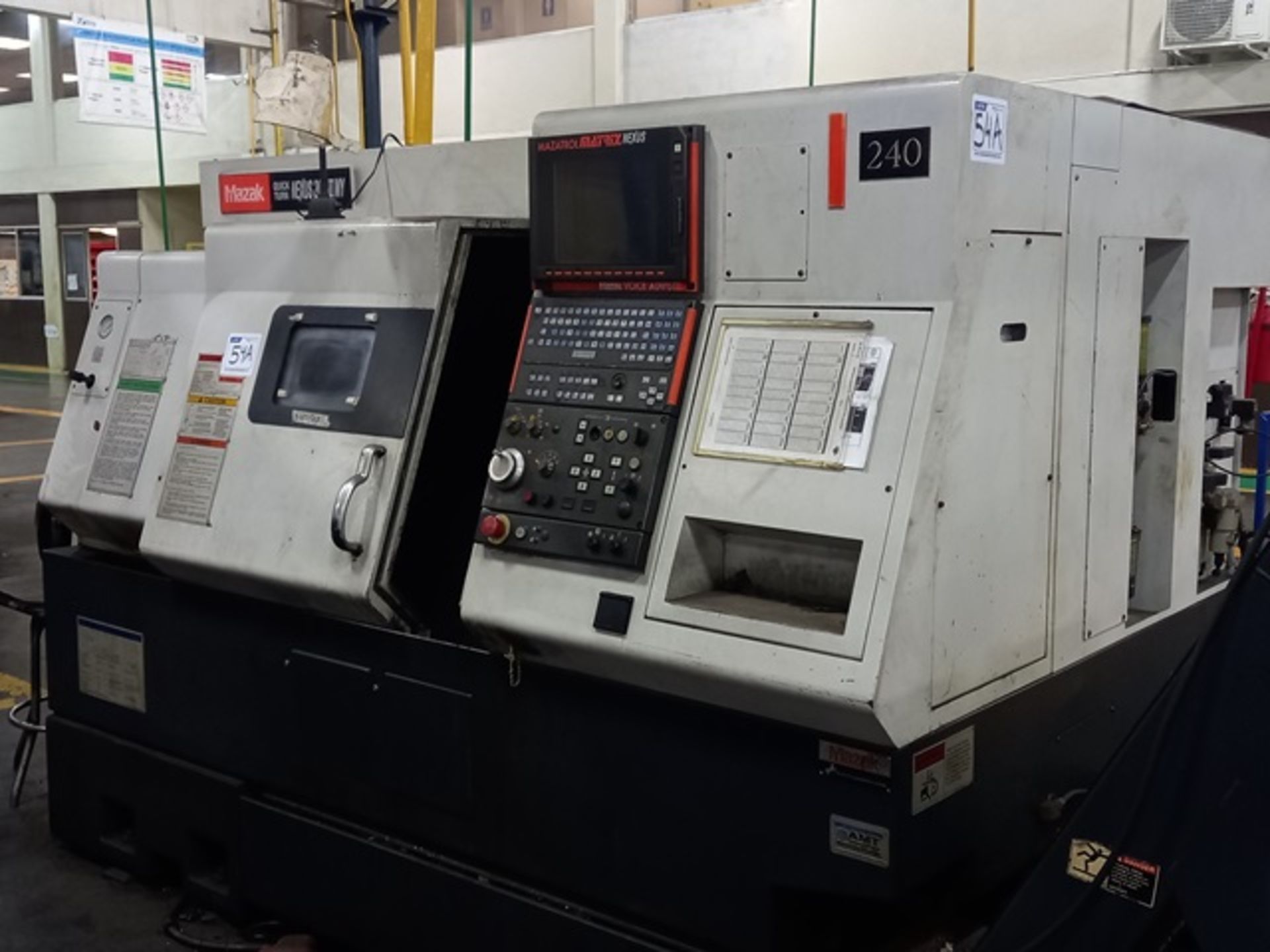 Mazak Nexus 200II CNC Lathe, 2.6" Bar Capacity, 8" Chuck, 12 Position Turret, New 2007