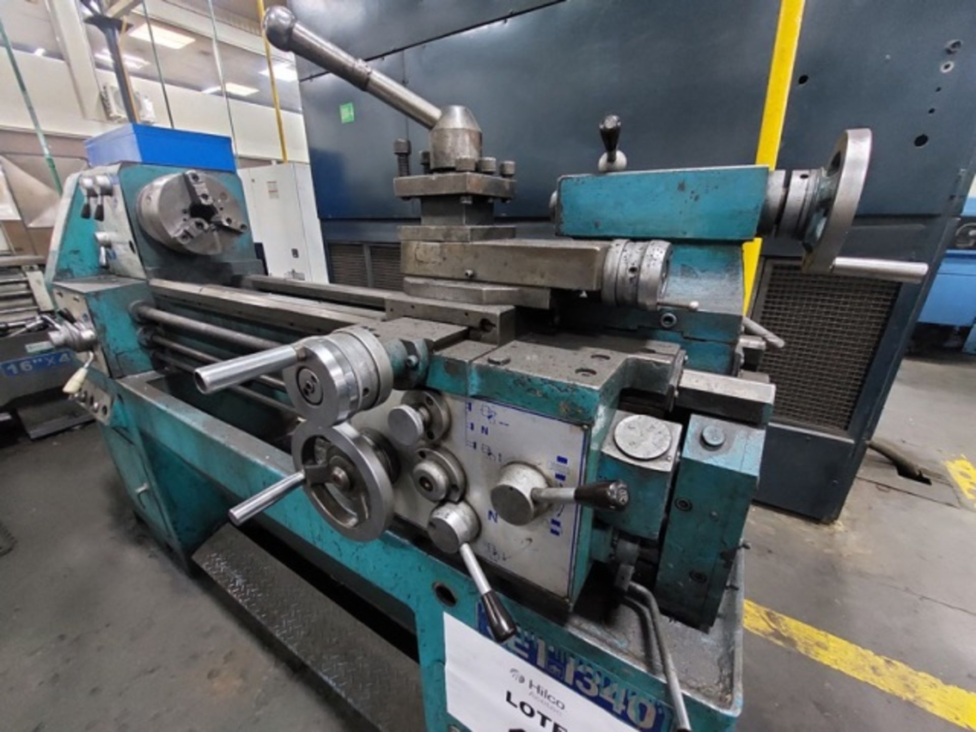 Jet 1340 Geared Head Lathe, 13" x 40", 35" Travel, 13" Swing - Image 3 of 8