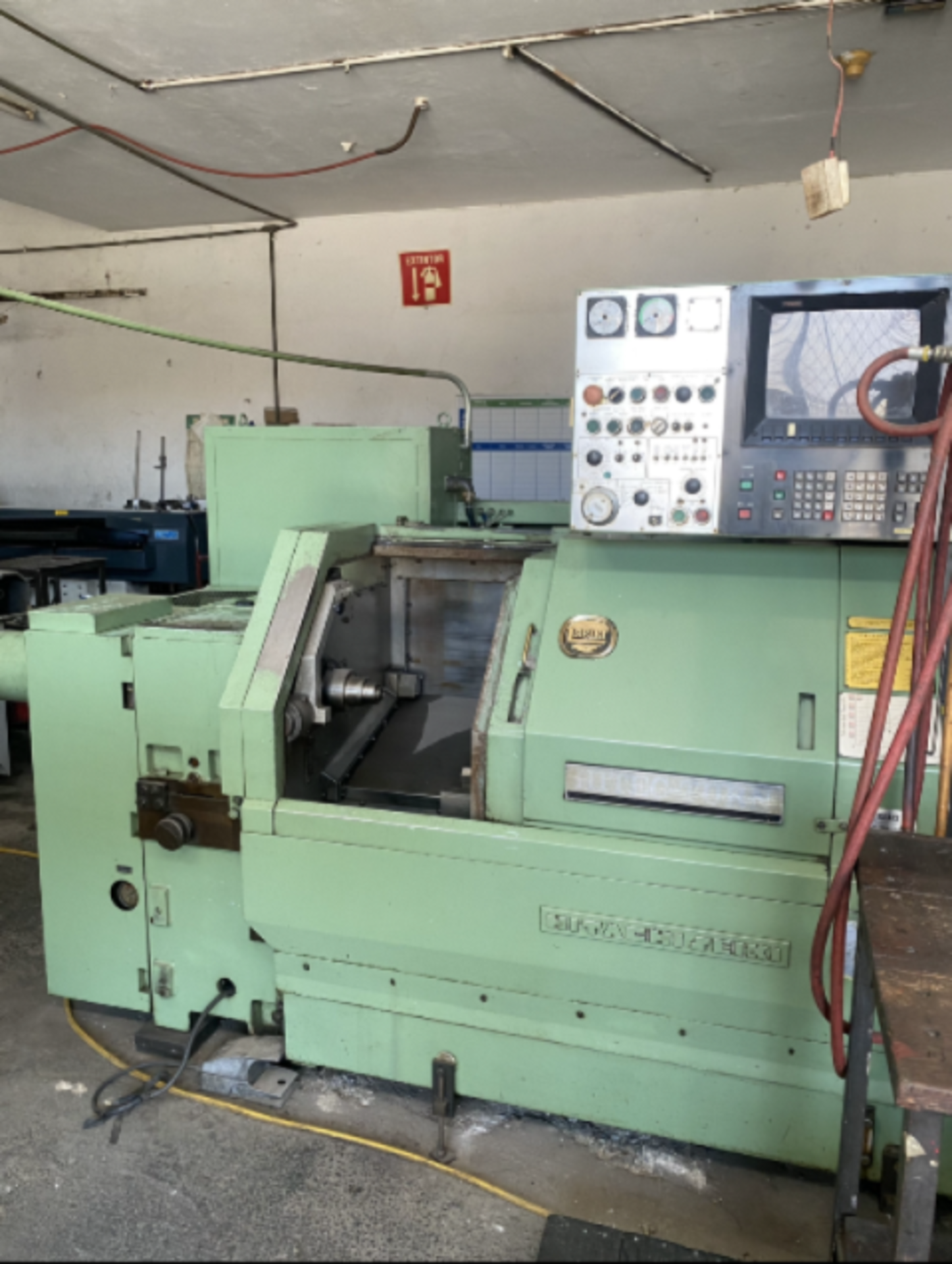 HITACHI SEIKI HT 20 LATHE, S/N 21647