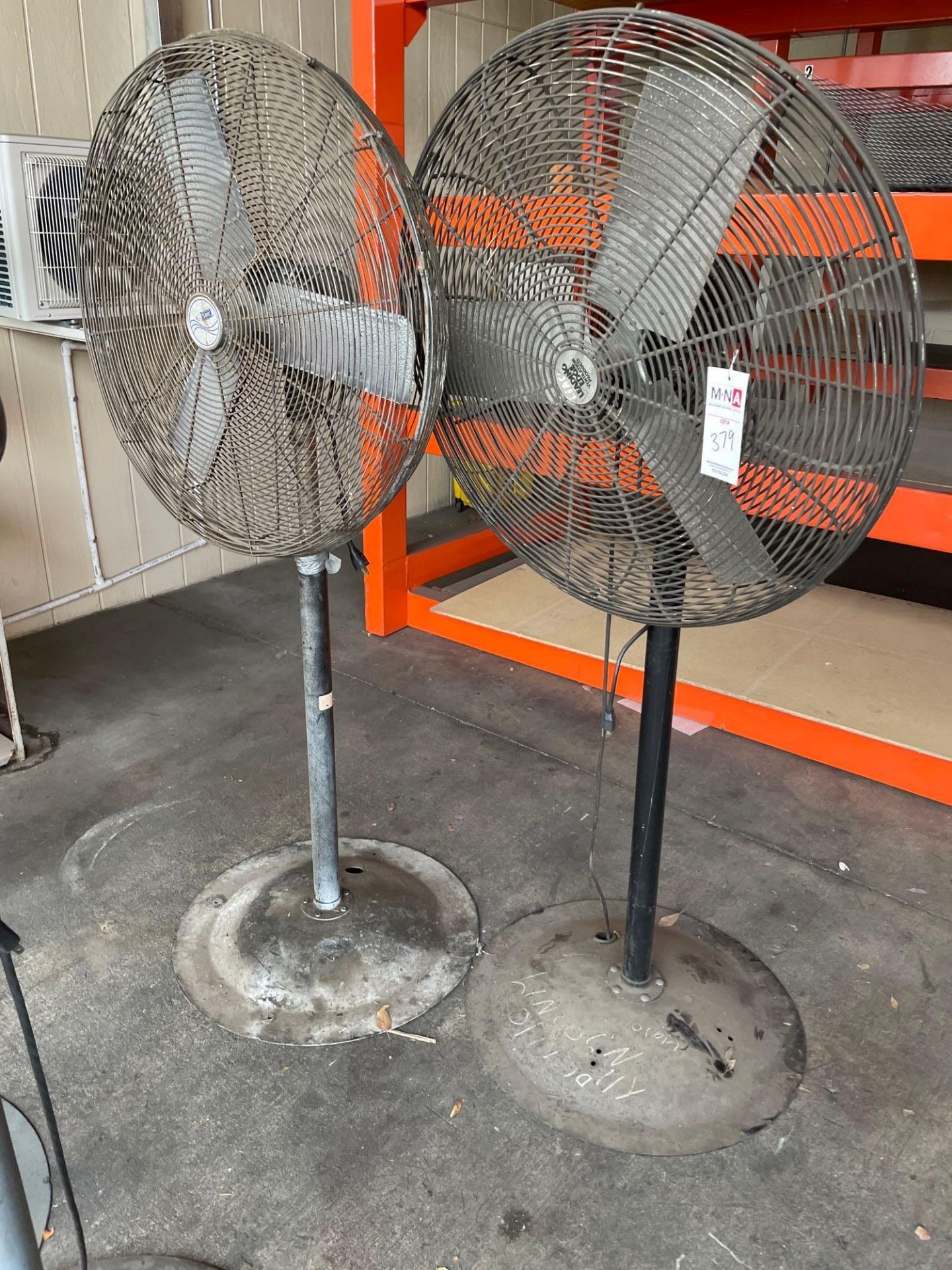 (2) 36" Floor Fans