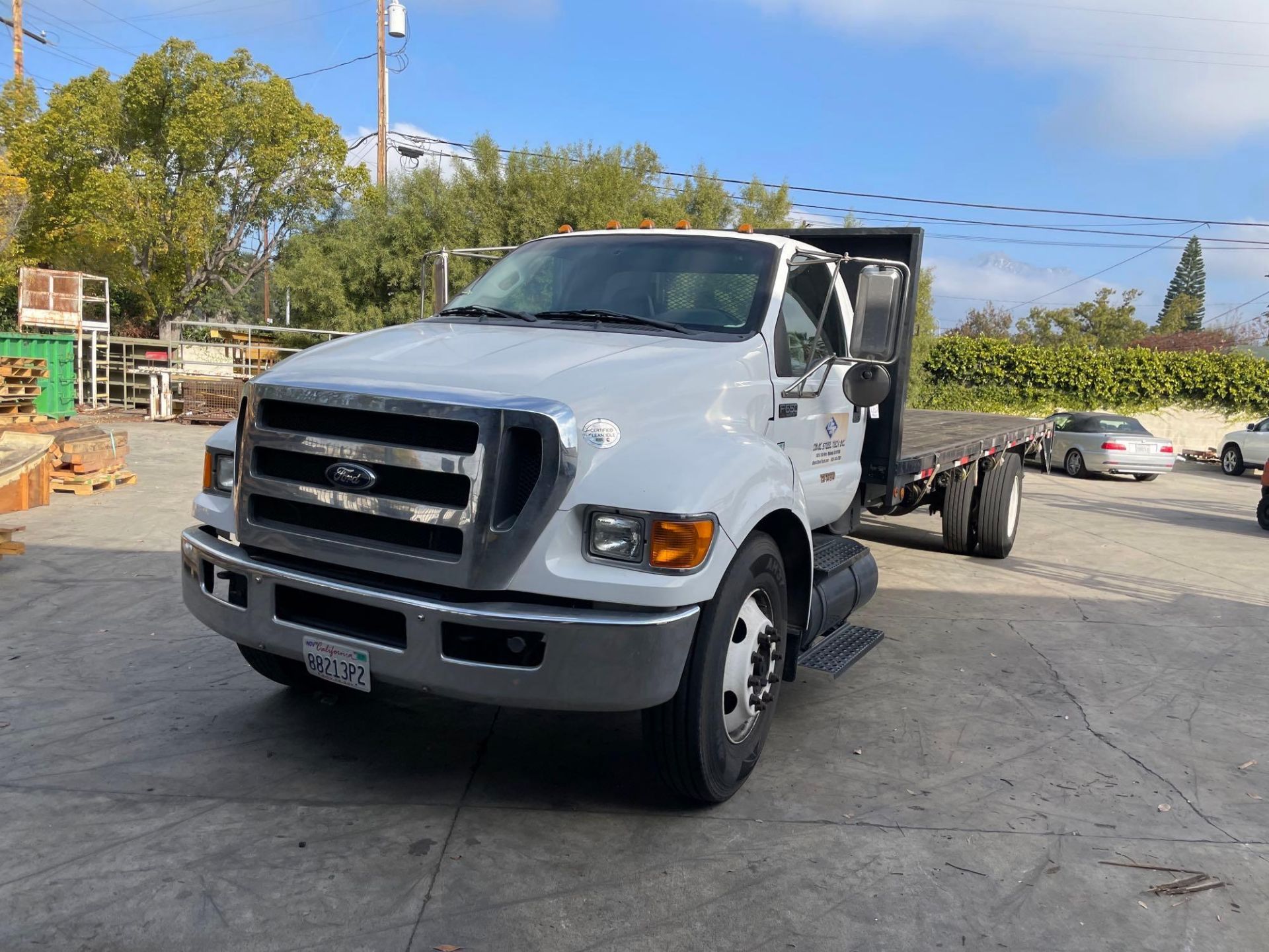 Ford F-650XL Super Duty Stake Bed Truck, Dually, Cummins TD, New 2012 - Image 2 of 15