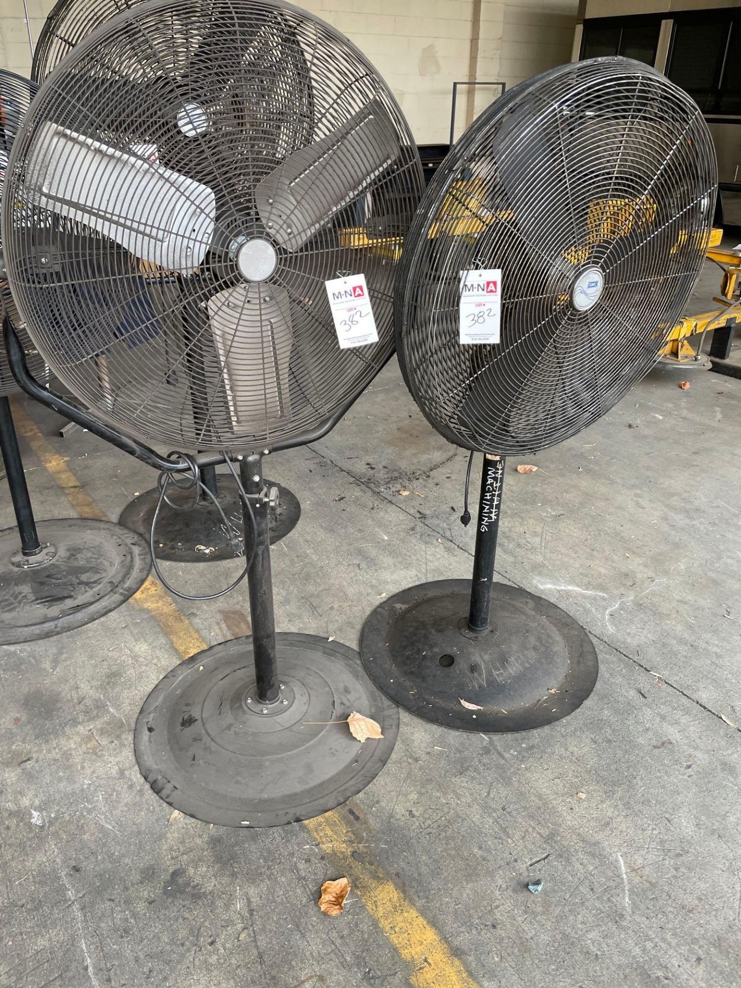 (2) 36" Floor Fans