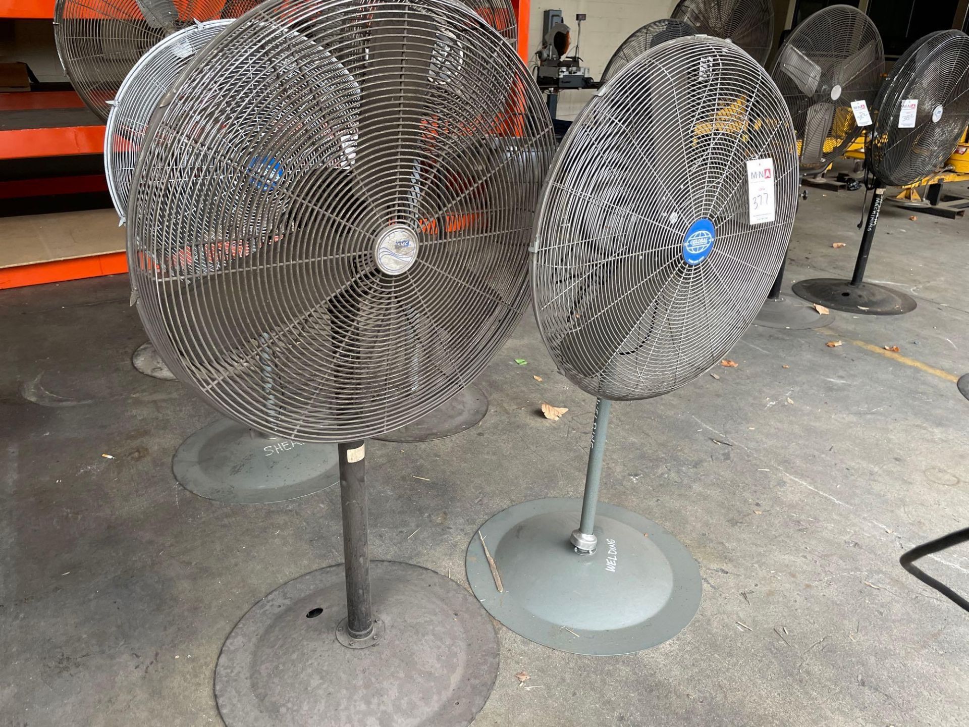 (2) 36" Global Floor Fans - Image 3 of 4