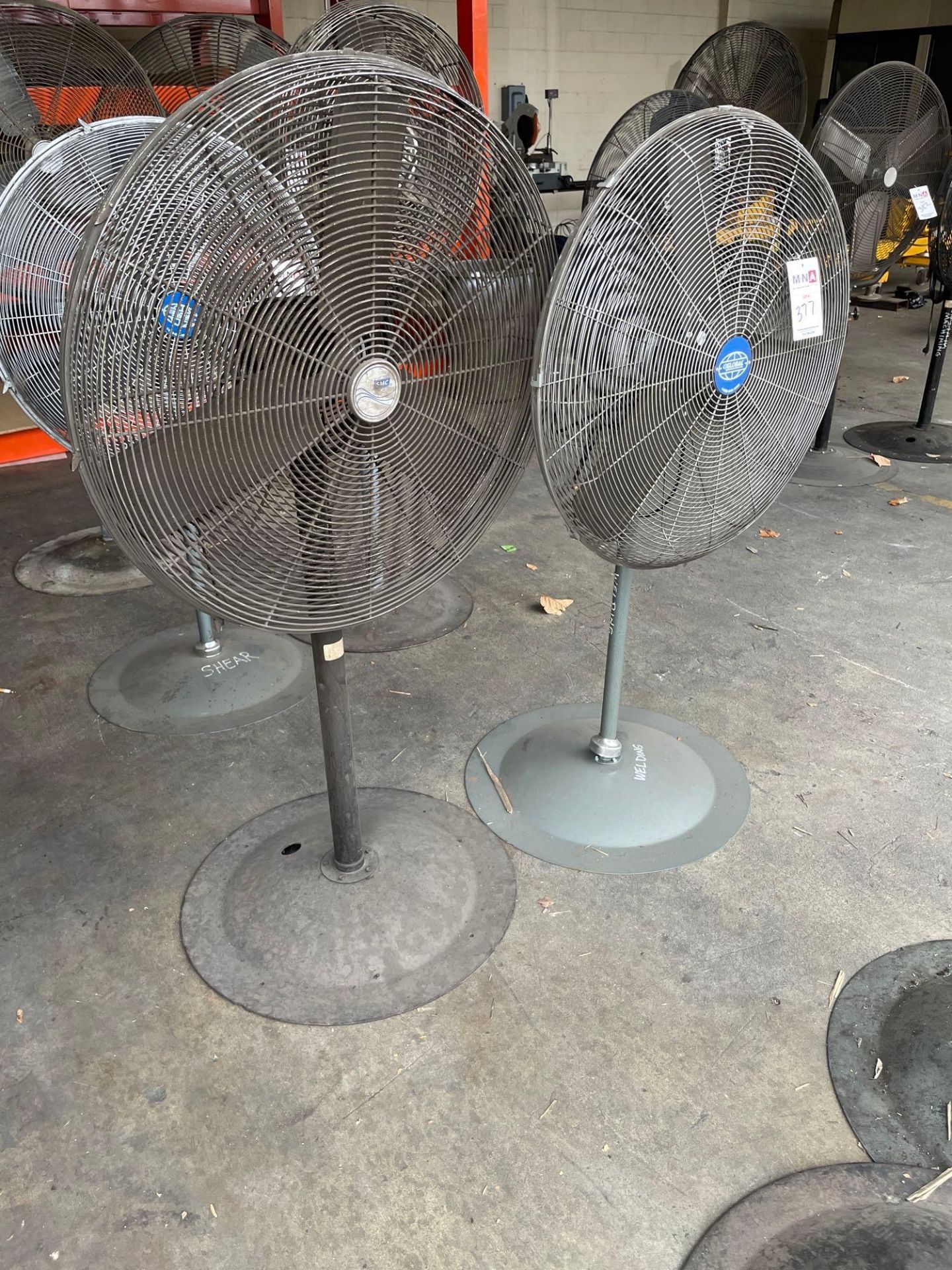 (2) 36" Global Floor Fans - Image 4 of 4