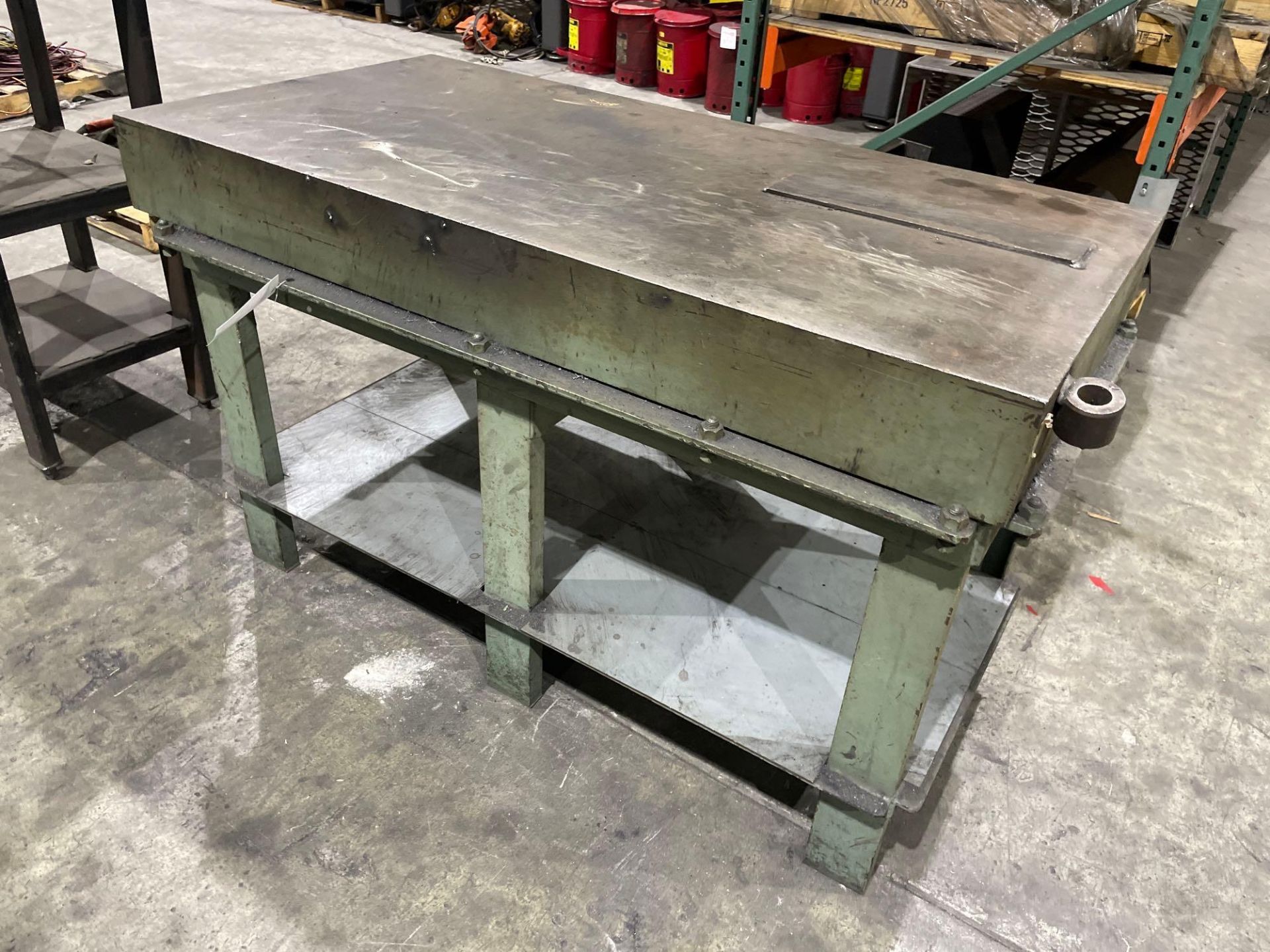 30" x 60" x 6" Heavy Duty Steel Table - Image 2 of 4