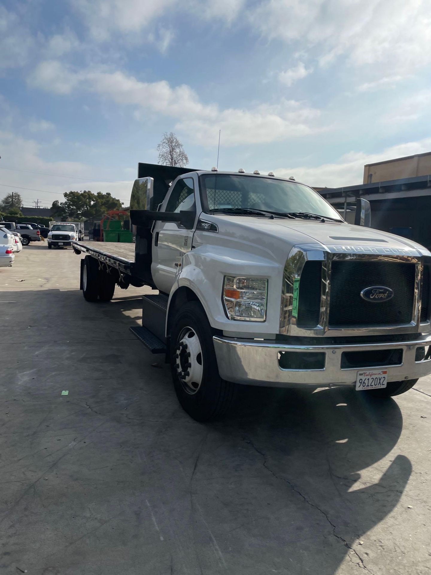 Ford F-650 Super Duty Stake Bed Truck, Dually, Cummins TD, 16,811 Miles, New 2019 - Image 4 of 12