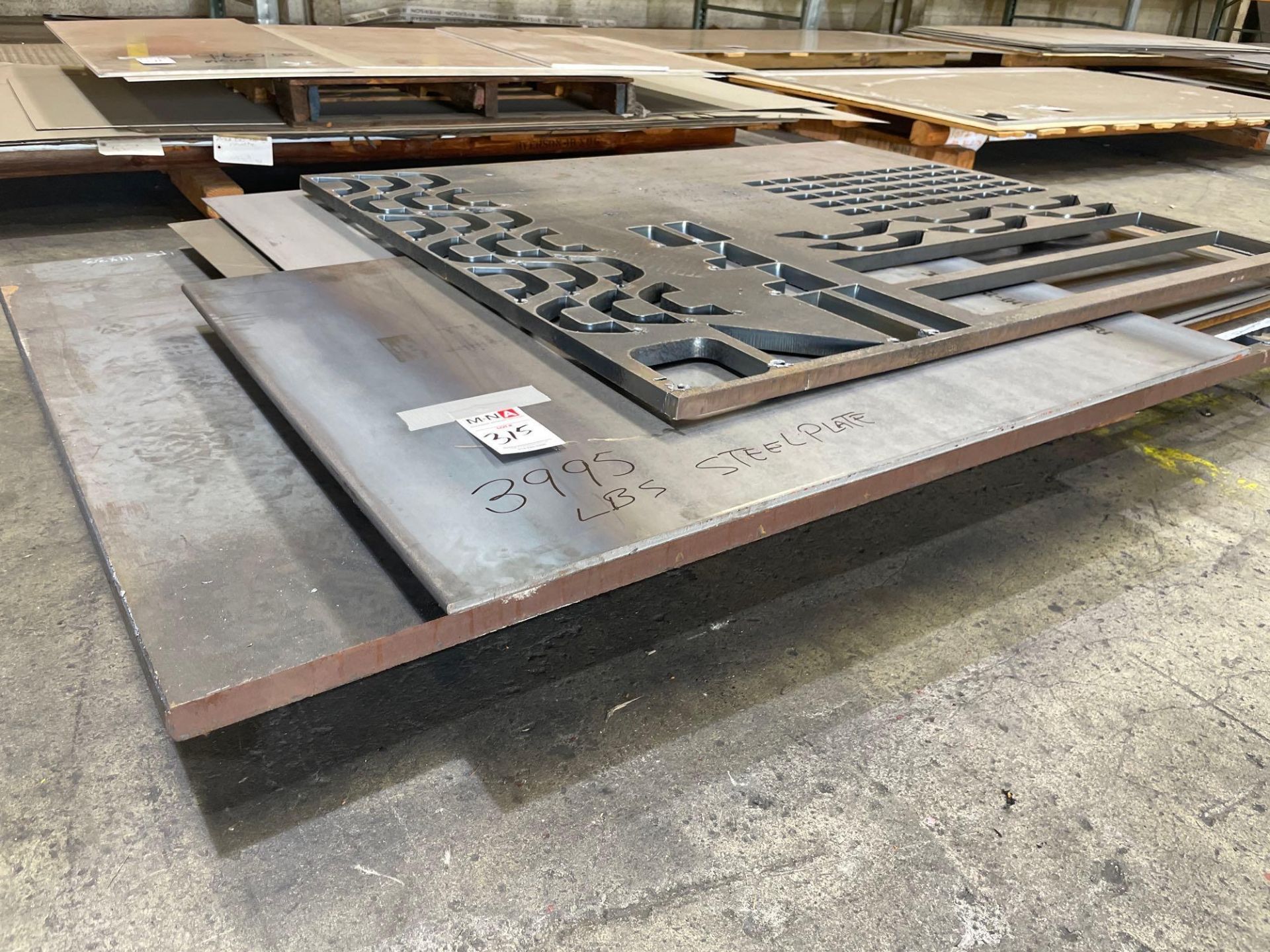 Assorted Steel Plates (3995 lbs.) - Image 2 of 5