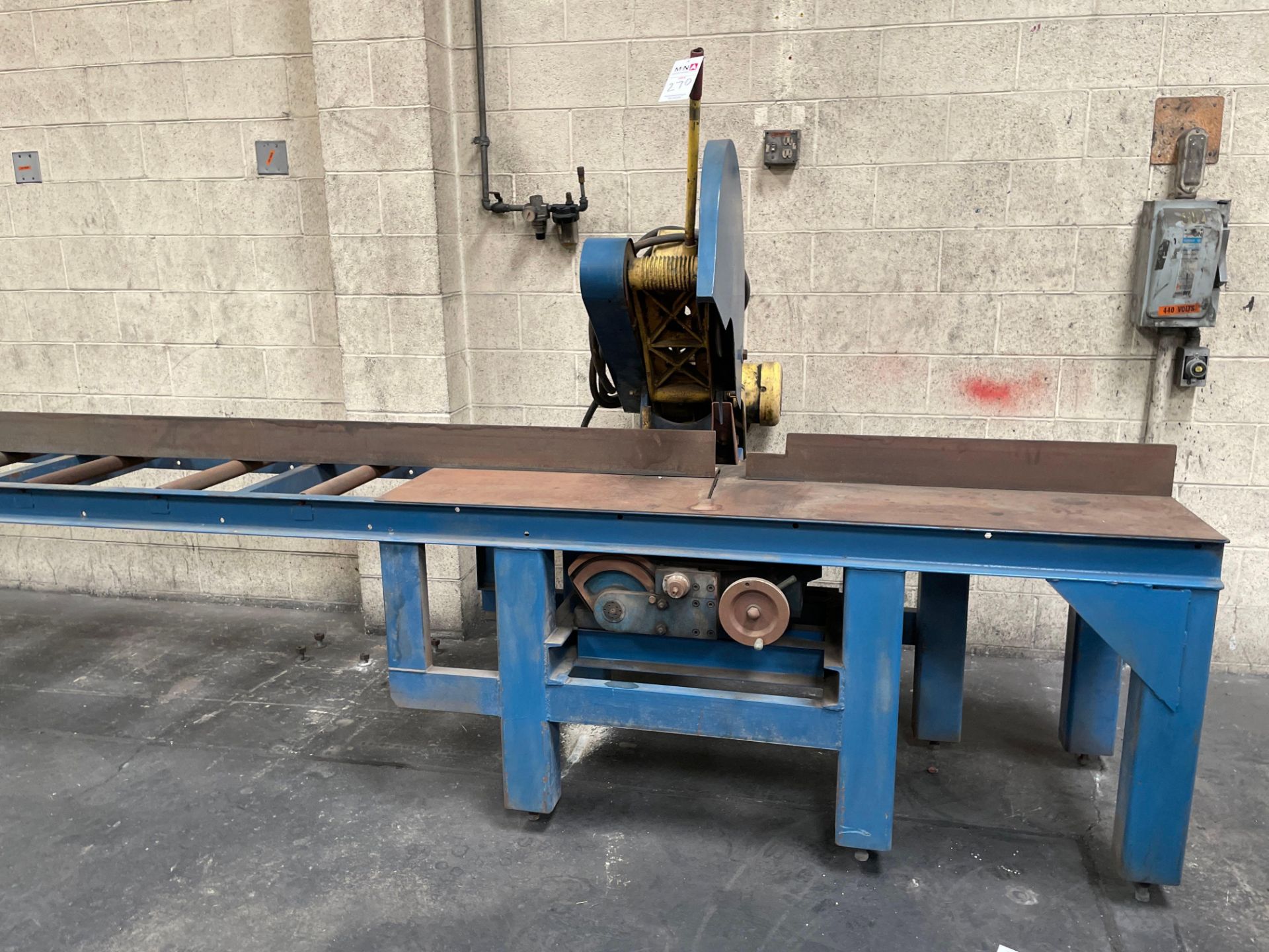 C 700 Cold Saw with Rollers - Image 4 of 4