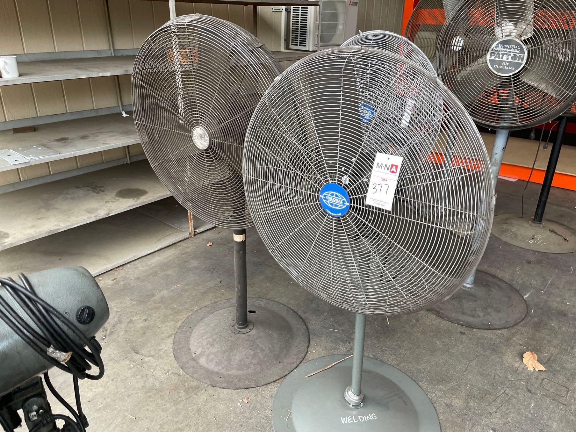 (2) 36" Global Floor Fans - Image 2 of 4