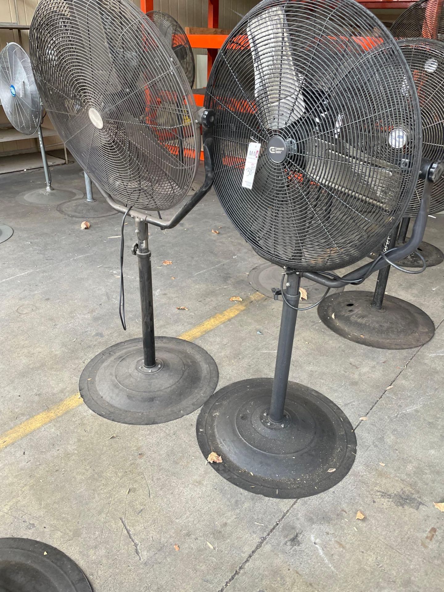 (2) Floor Fans