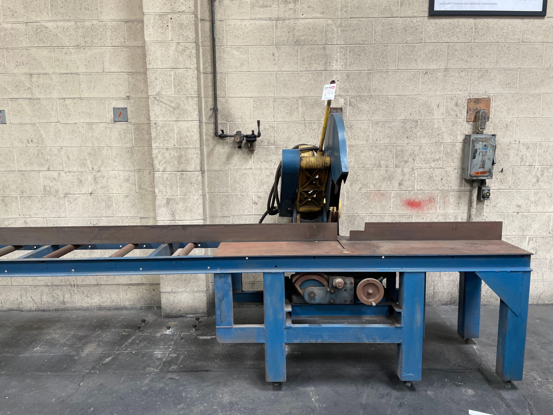C 700 Cold Saw with Rollers - Image 2 of 4