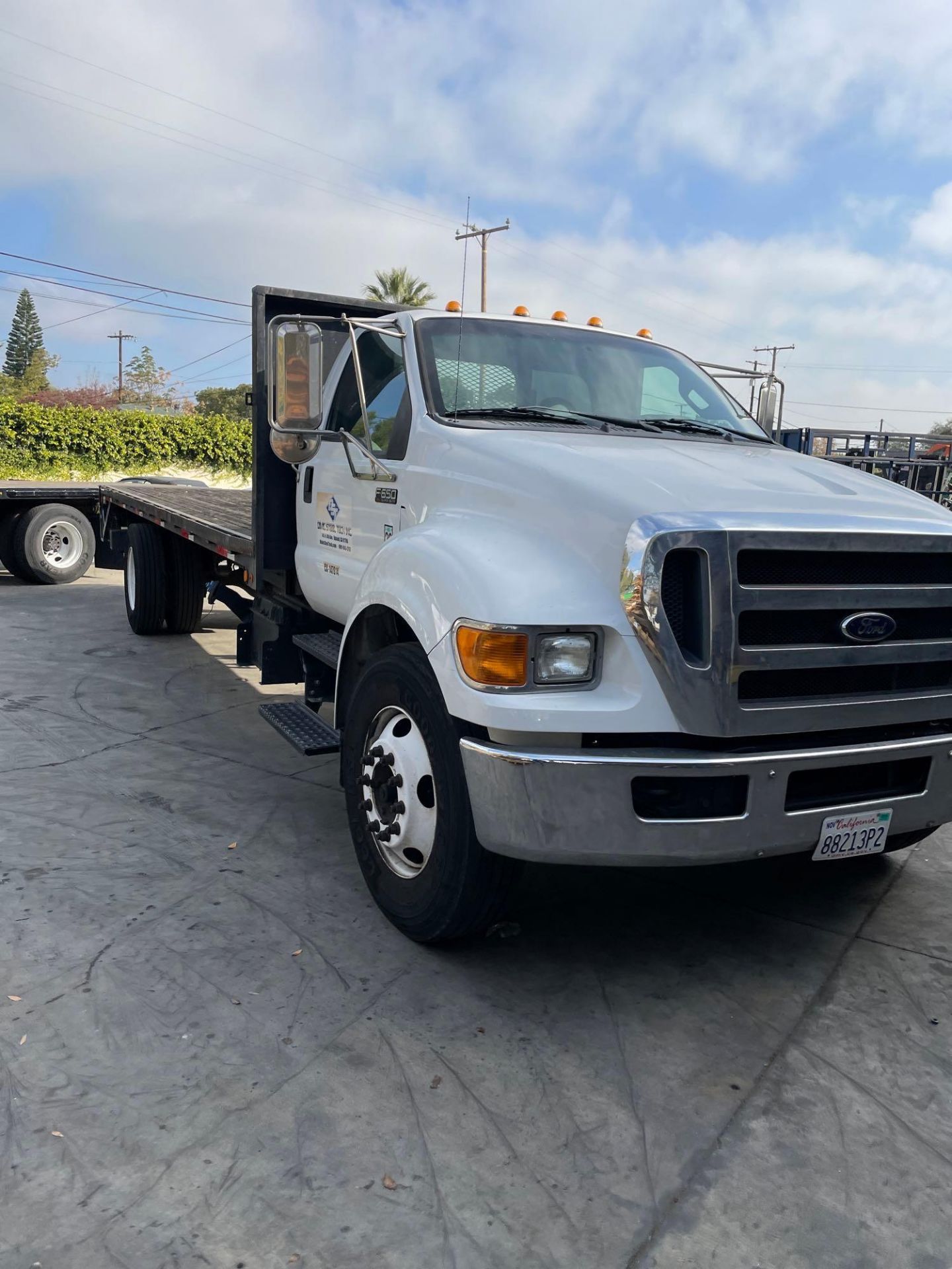 Ford F-650XL Super Duty Stake Bed Truck, Dually, Cummins TD, New 2012 - Image 4 of 15