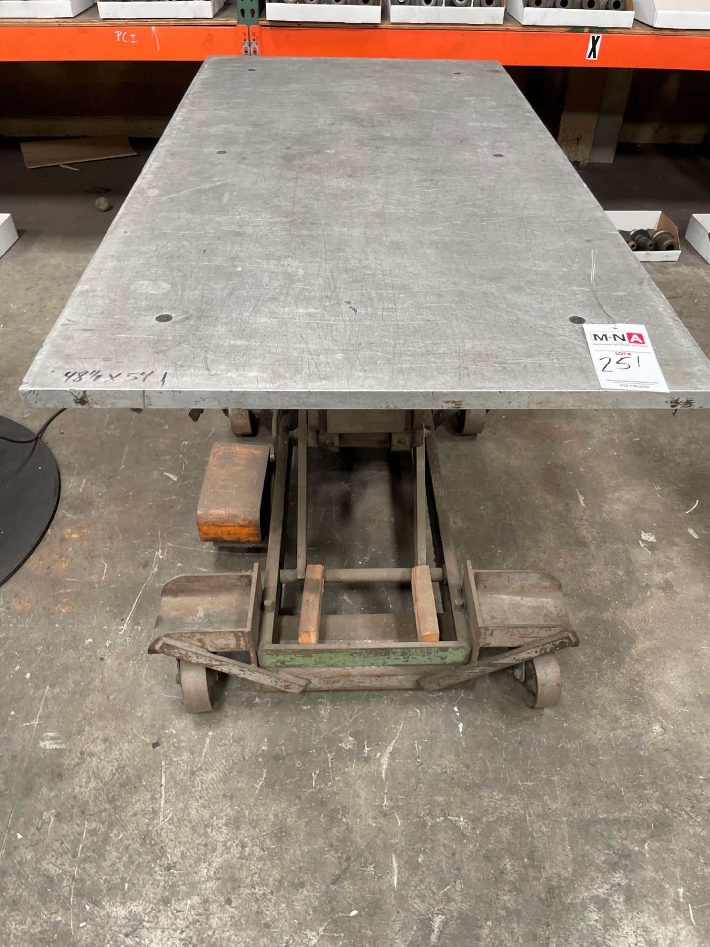 Hydraulic Lift Table - Image 3 of 4