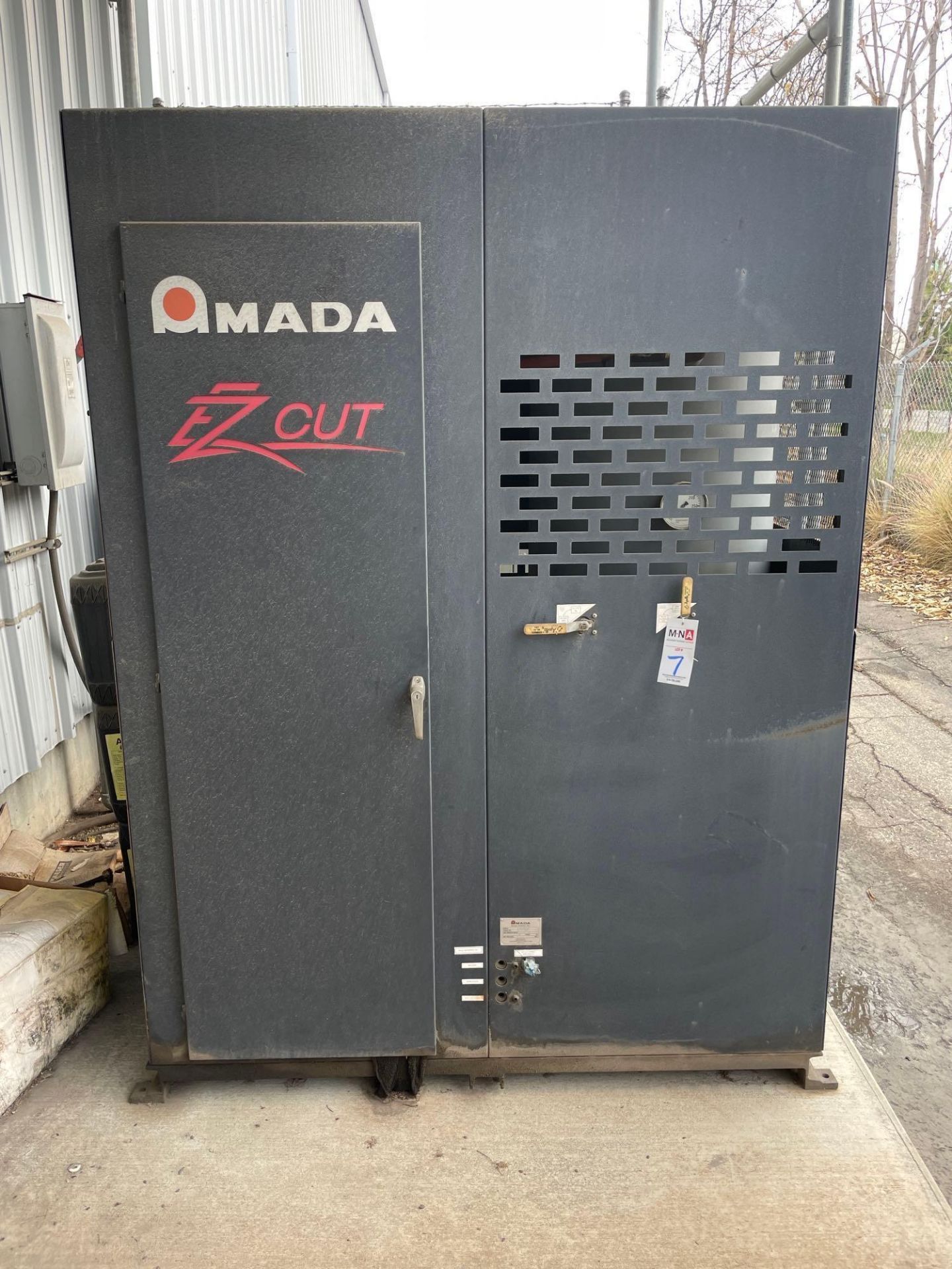 Amada EZ-Cut Nitrogen Generators, New 2008 with 40 HP Kaeser ASD 40S-T Rotary Screw Air Compressor