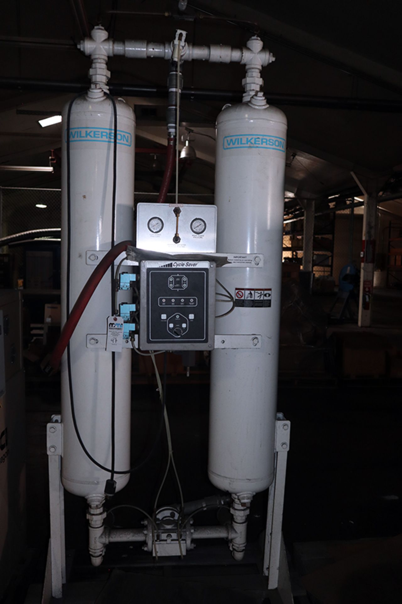 Wilkerson Heatless Regenerative Compressed Air Dryer - Image 4 of 6