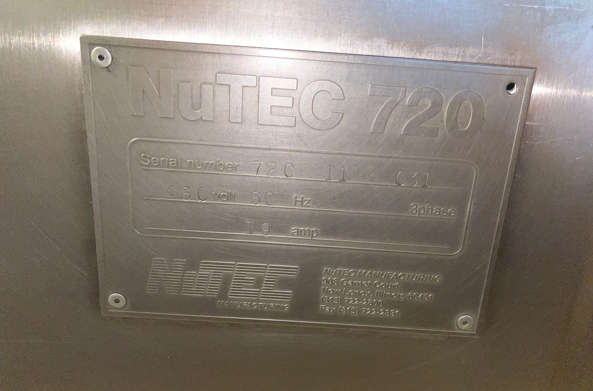 NUTEC 720 Forming Machine - Image 5 of 8