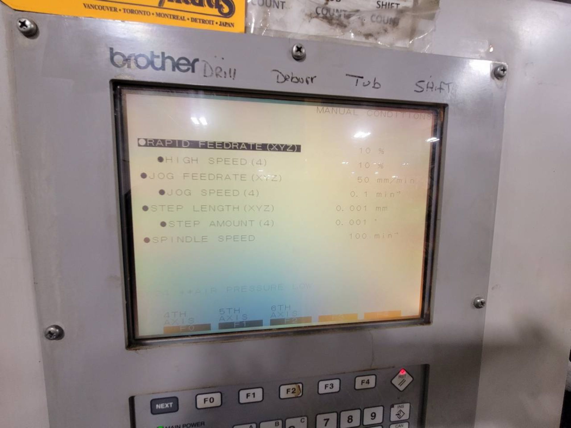 2000 Brother TC-32A CNC drilling & tapping center, - Image 5 of 13