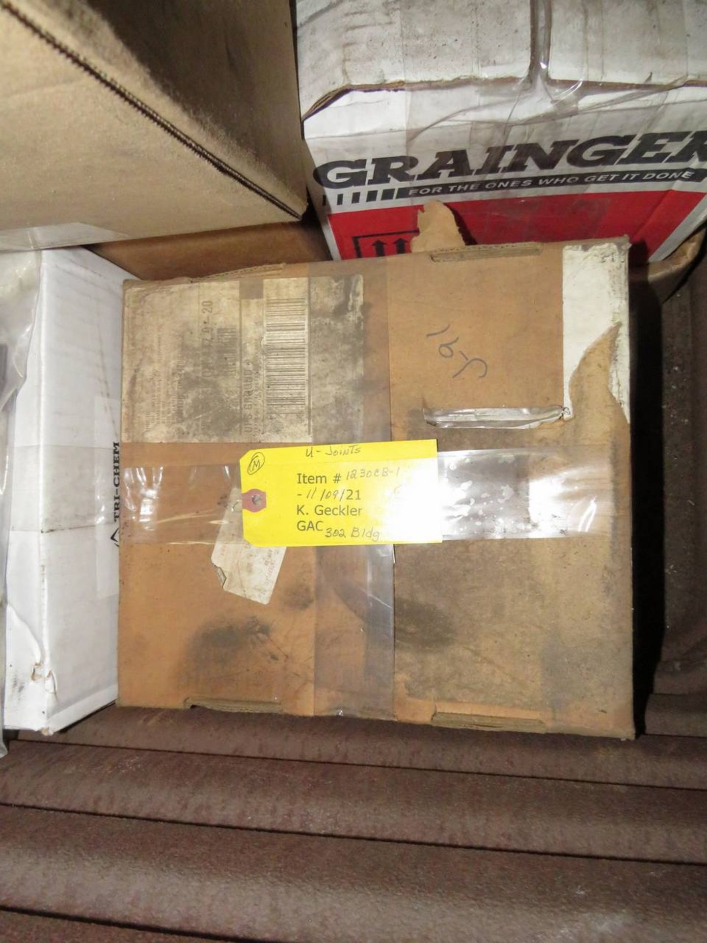 Lot of Misc MRO Material on (1) Pallet and (1) Steel Container - Image 8 of 9