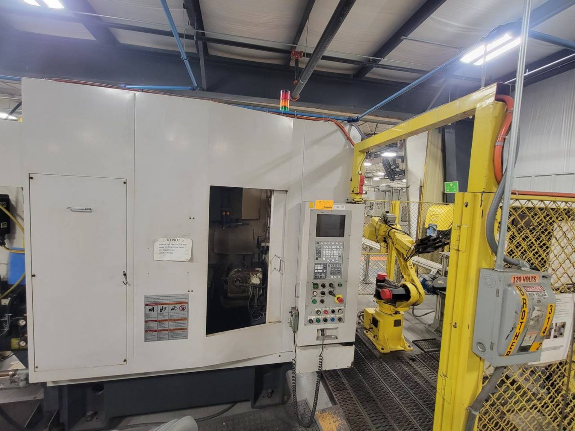 2000 Brother TC-32A CNC drilling & tapping center,