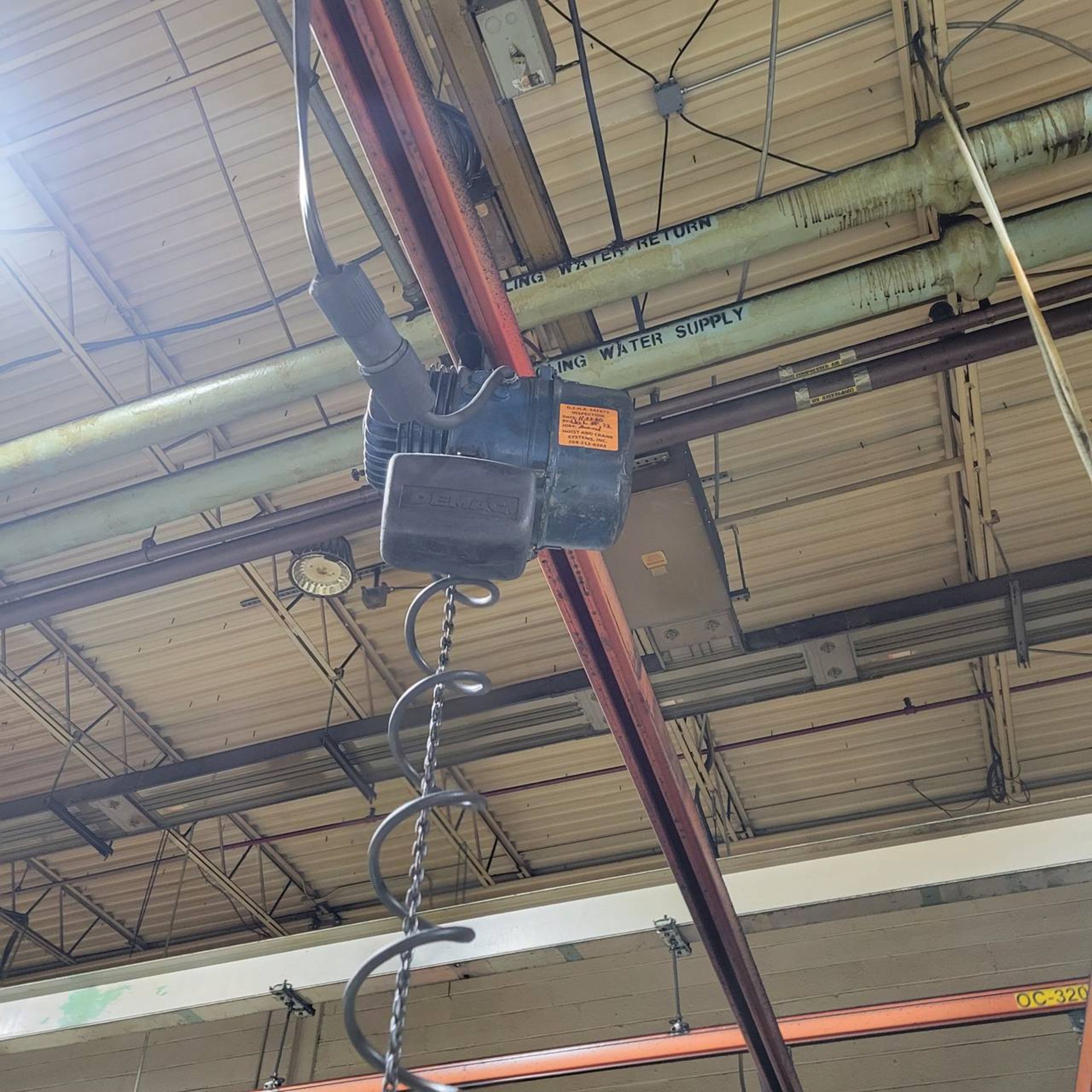 Demag 275kg capacity Electric chain hoist - Image 2 of 2