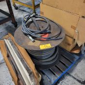 Pallet of hose, filters and lighting