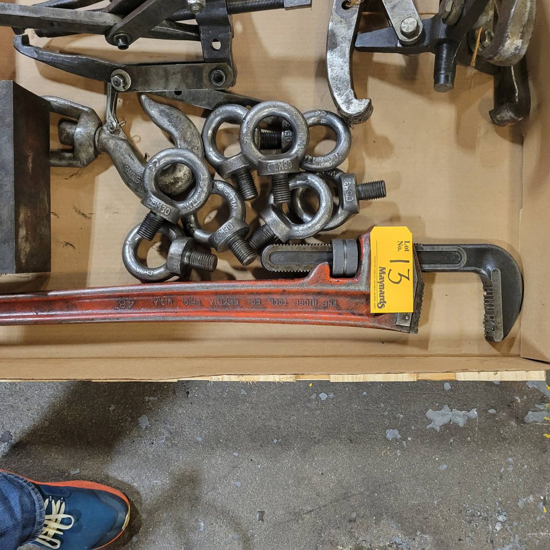 Ridgid 48" pipe wrenches