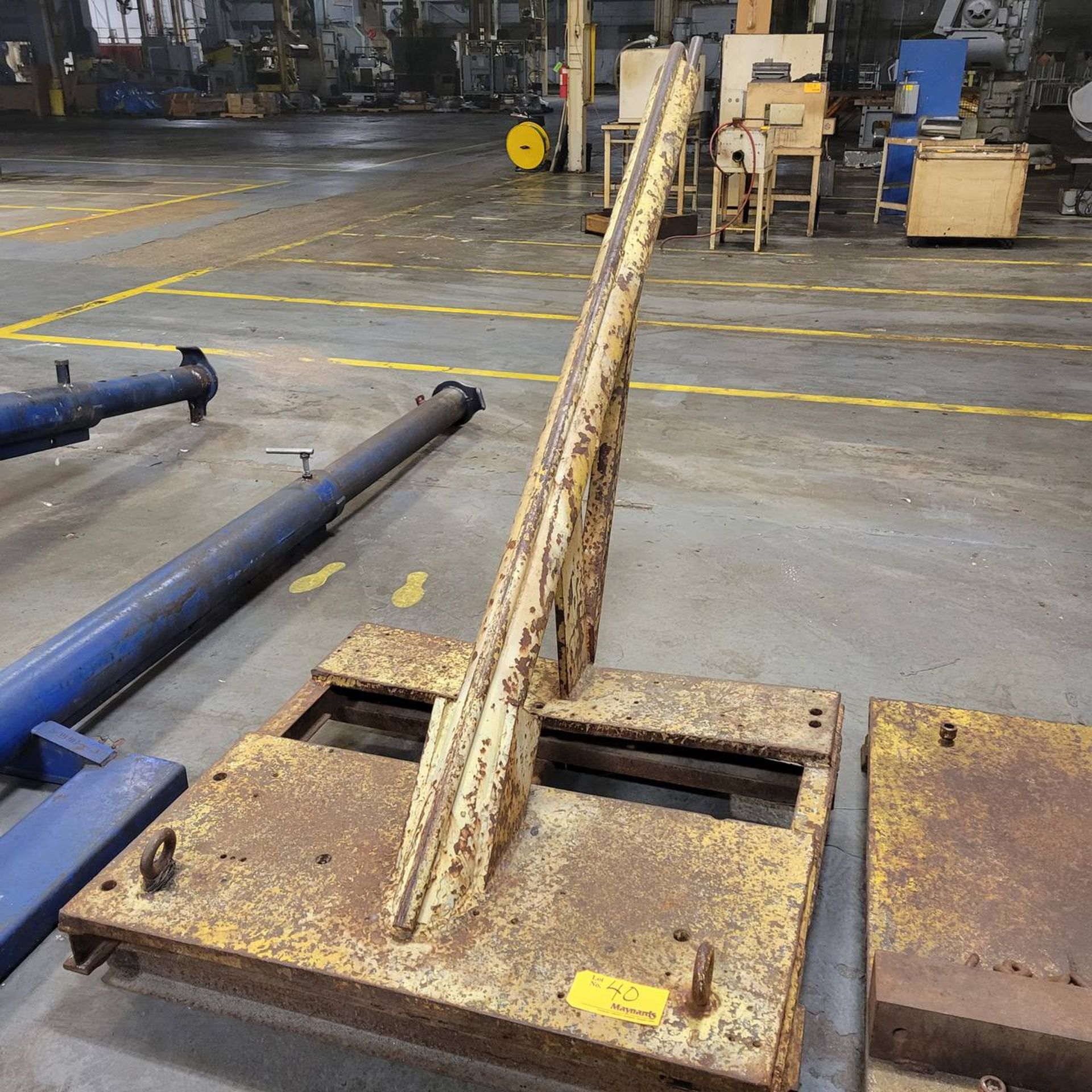 6' fixed forklift boom