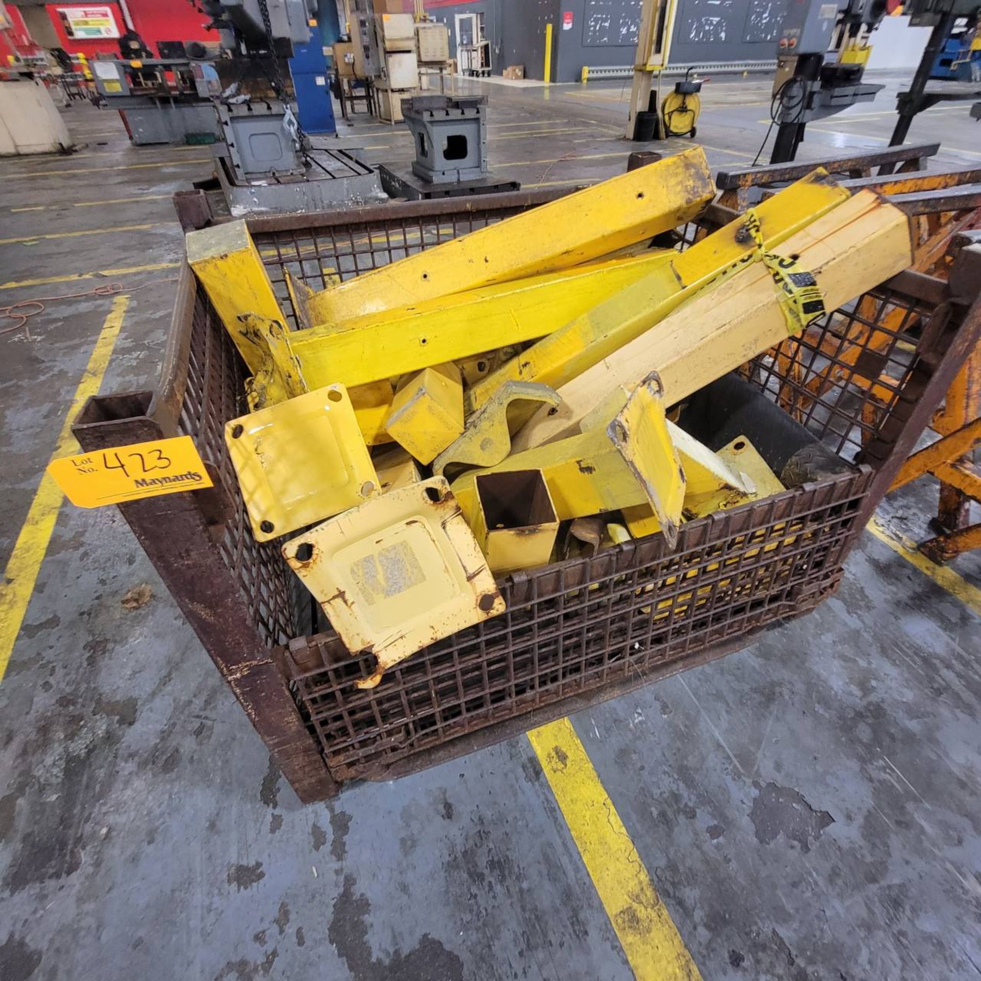 Crate of warehouse bump guards