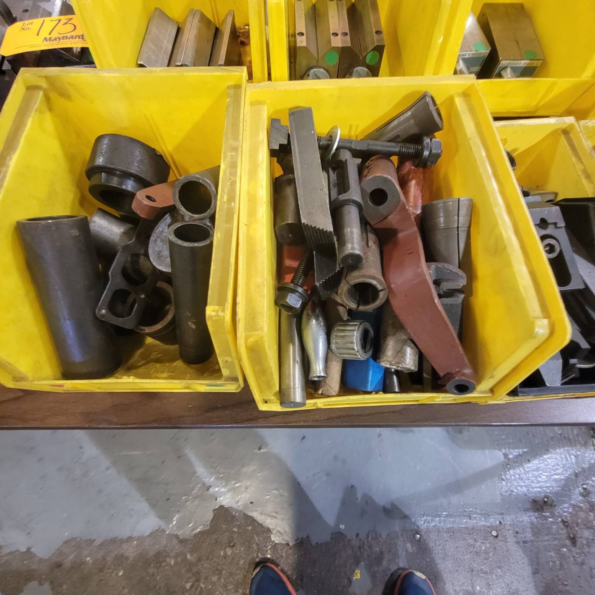 (5) Boxes of collets, hones, taps, drills, - Image 2 of 2