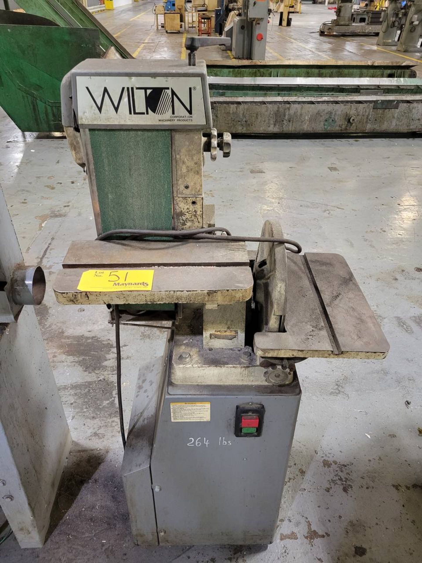 Wilton 6" belt 12" disk combination sander