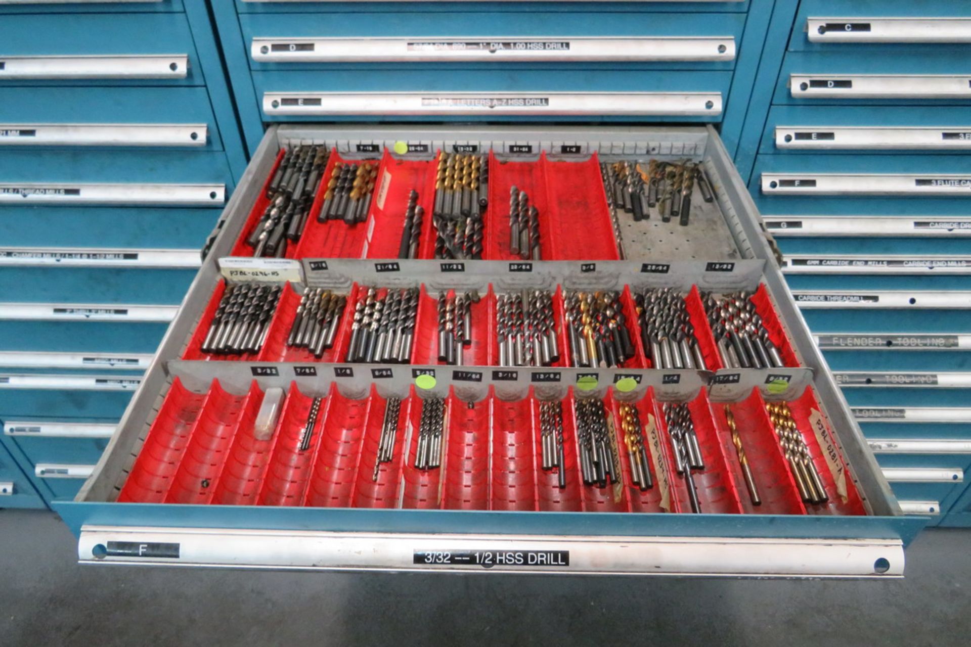 15-Drawer Heavy Duty Parts Cabinet - Image 7 of 16