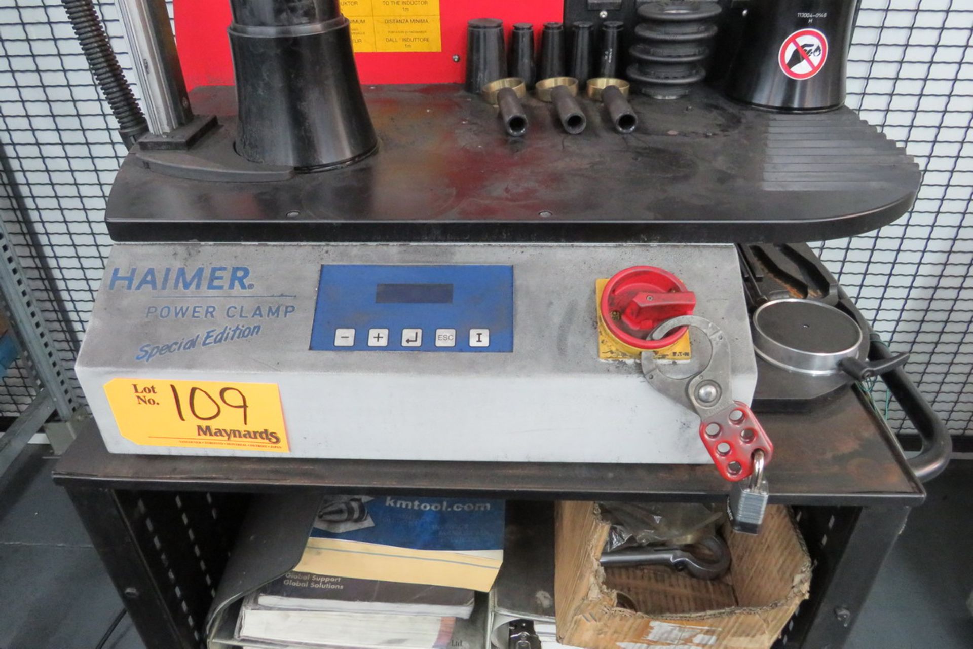 2013 Haimer Power Clamp Special Edition Shrink Fit Machine - Image 5 of 7