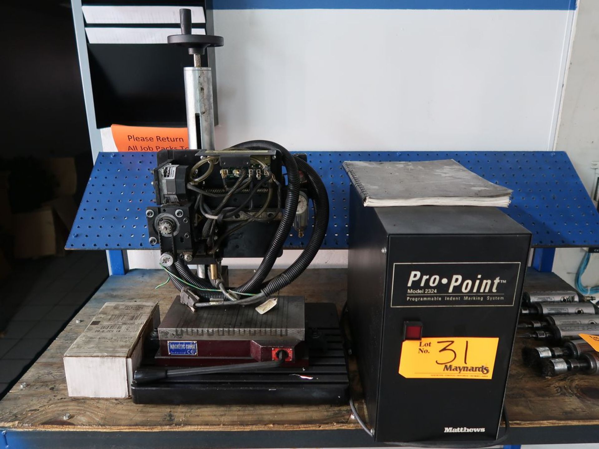 Matthews Pro-Point 2324 Programmable Indent Marking System