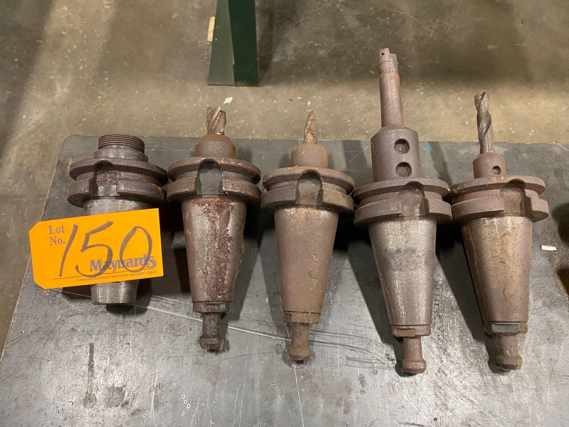 (5) Cat-50 Tool Holders