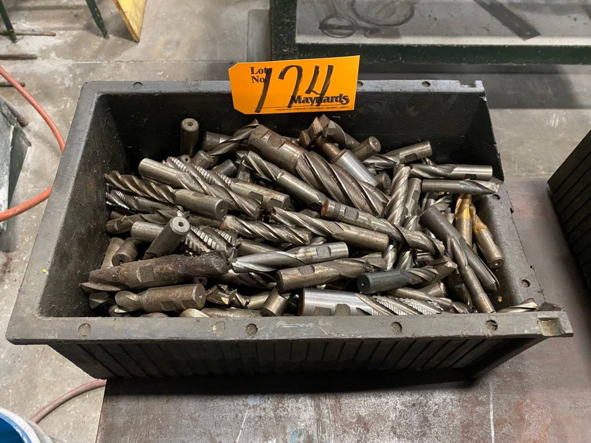 (1) Tote Of Flute Endmills