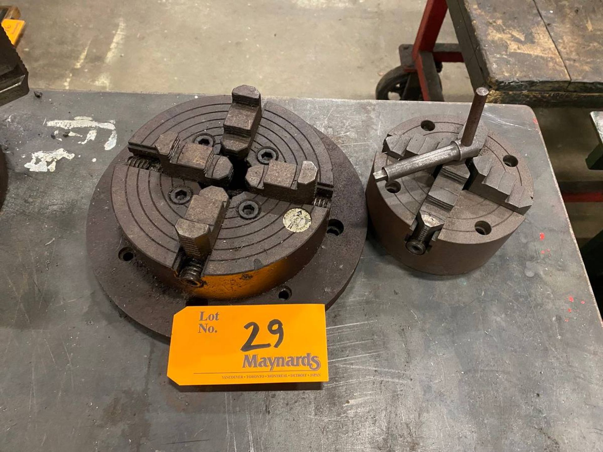 Willis 6" 4-Jaw Lathe Chuck