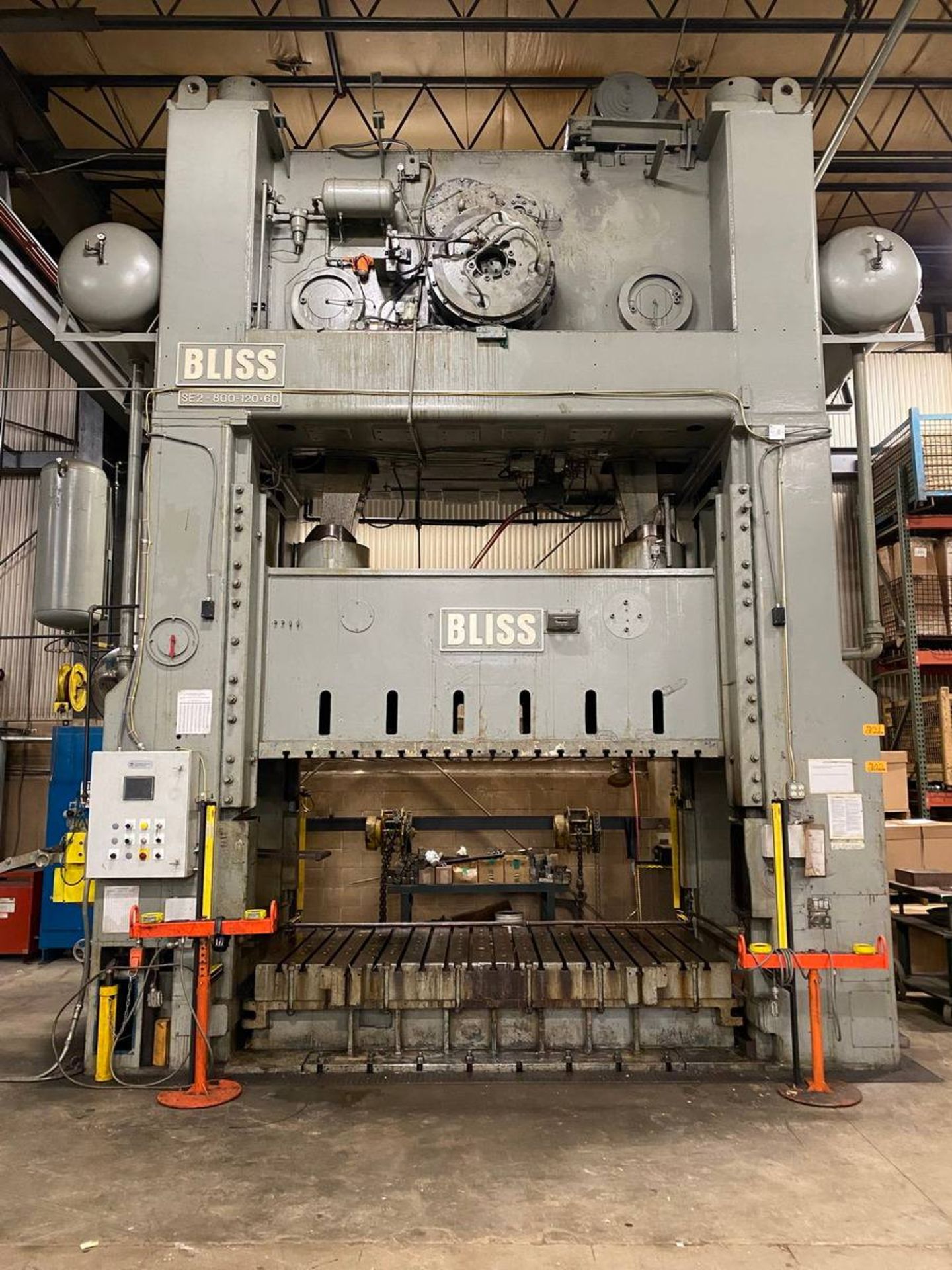 Bliss SE2-800-120x60 800-Ton Straight Side Two Point Press