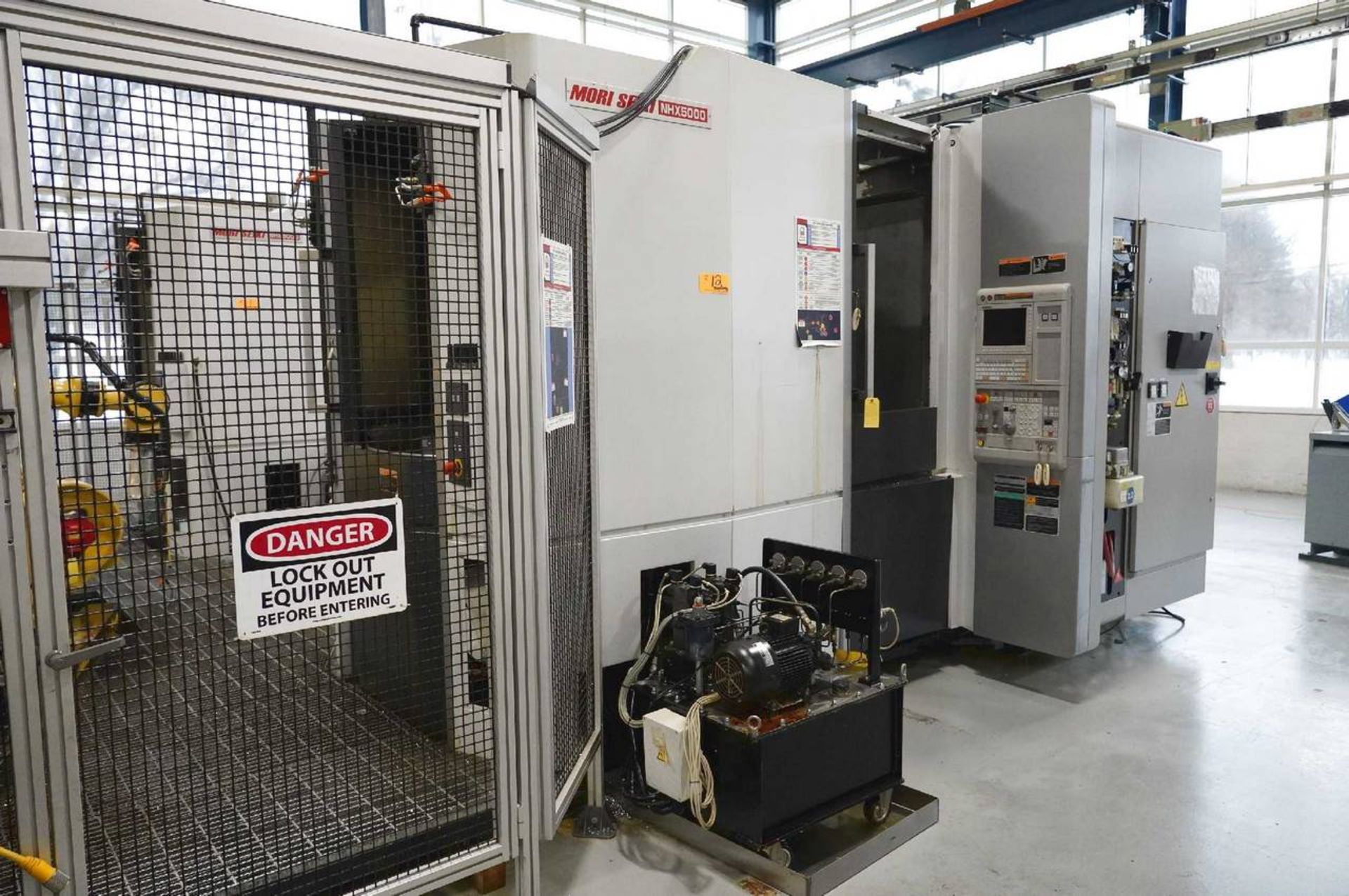 2011 Mori Seiki NHX 5000 CNC Horizontal Machining Center