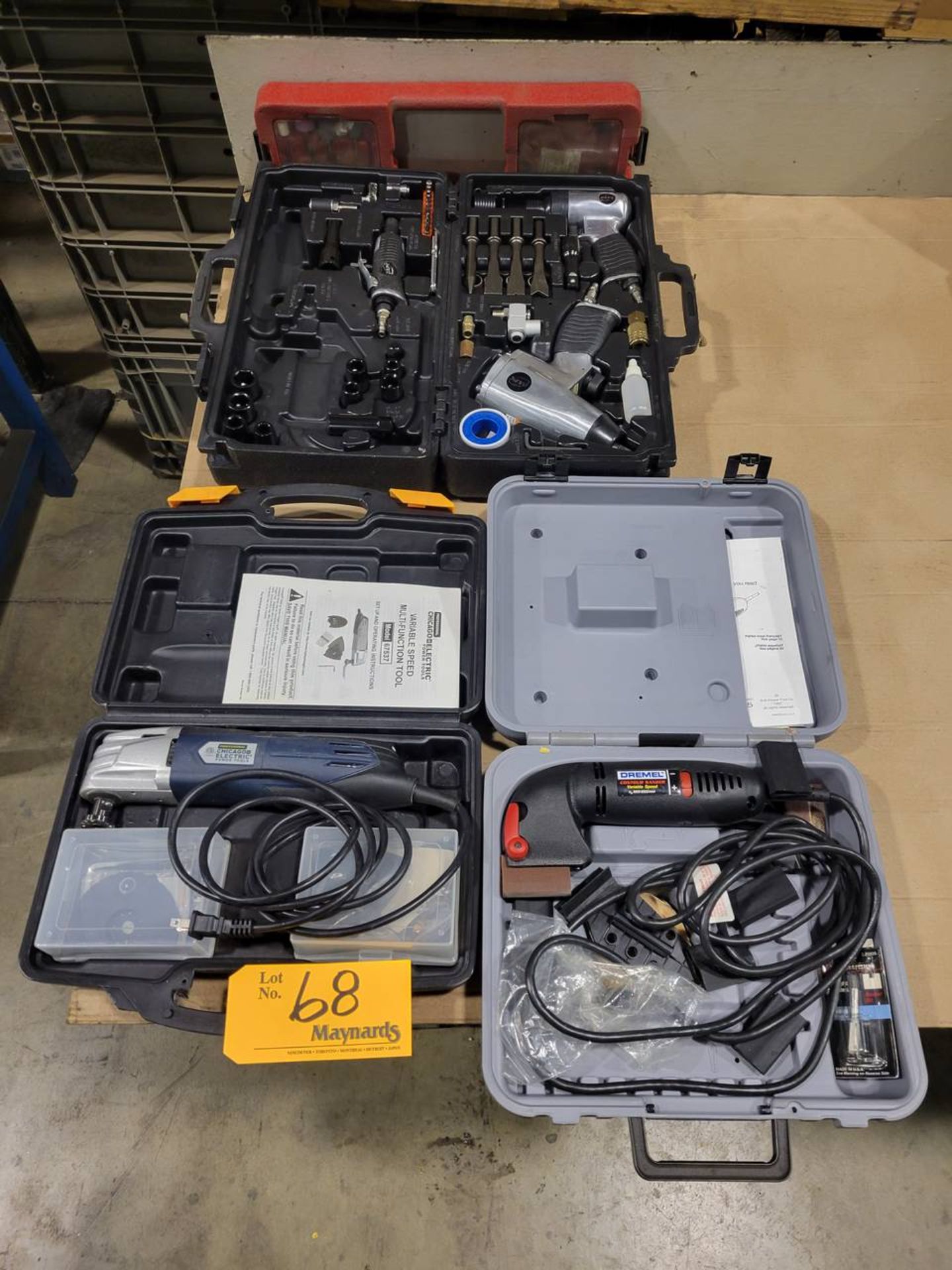 Lot of power tools including: