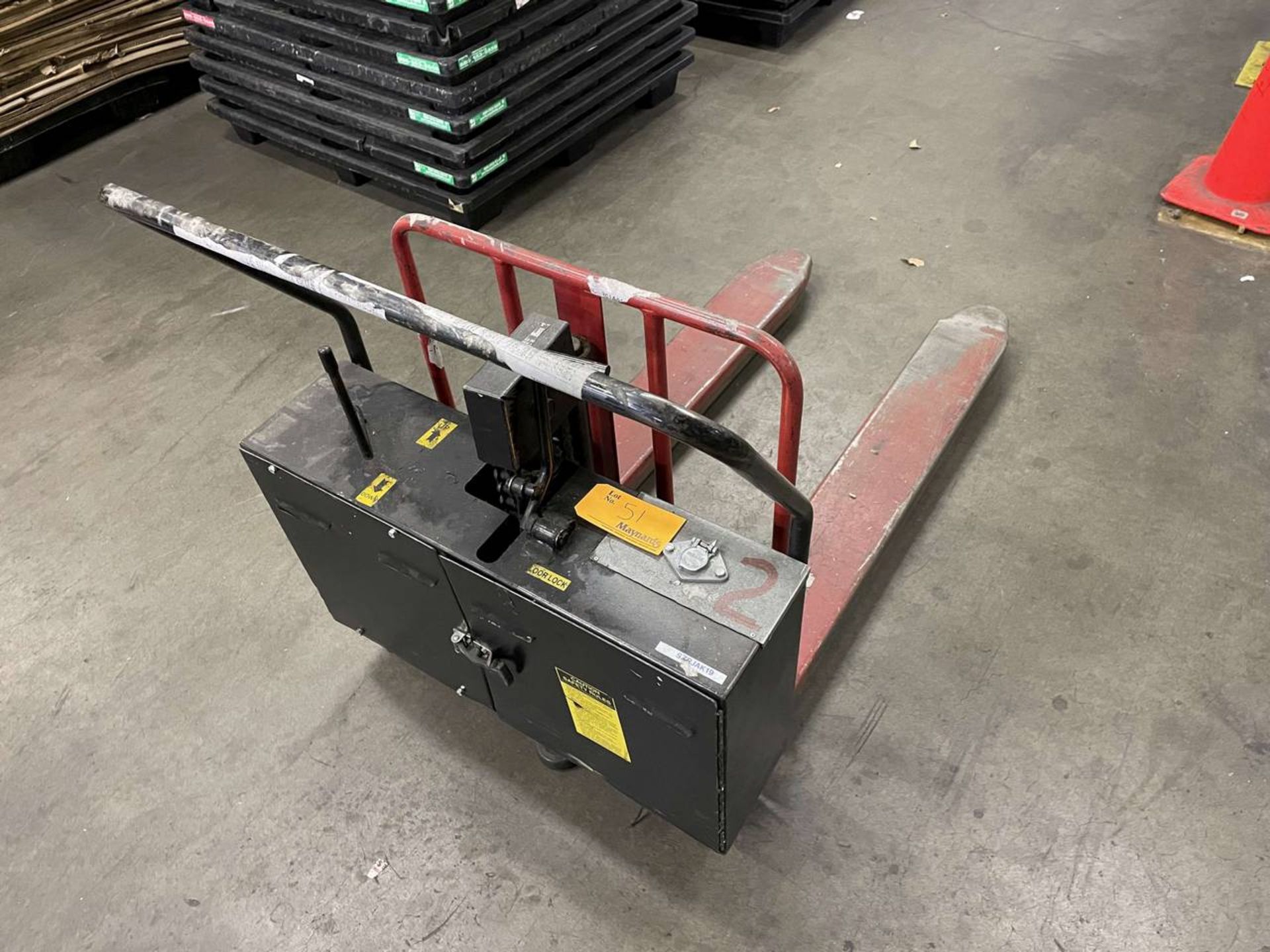 Mobile Pallet Truck 2,500 Lb. Cap. Electric Pallet Jack - Image 2 of 3