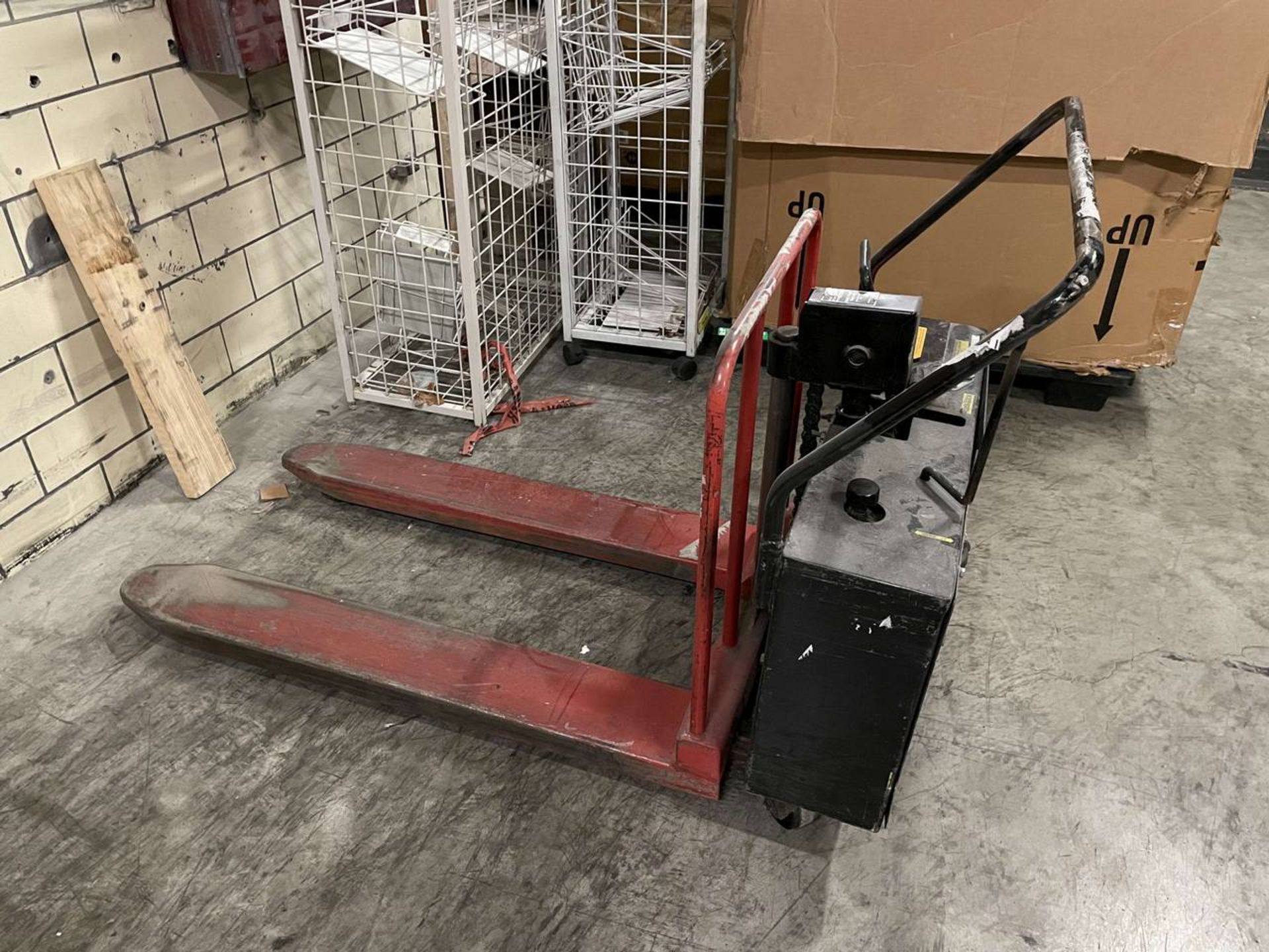 Mobile Pallet Truck 2,500 Lb. Cap. Electric Pallet Jack