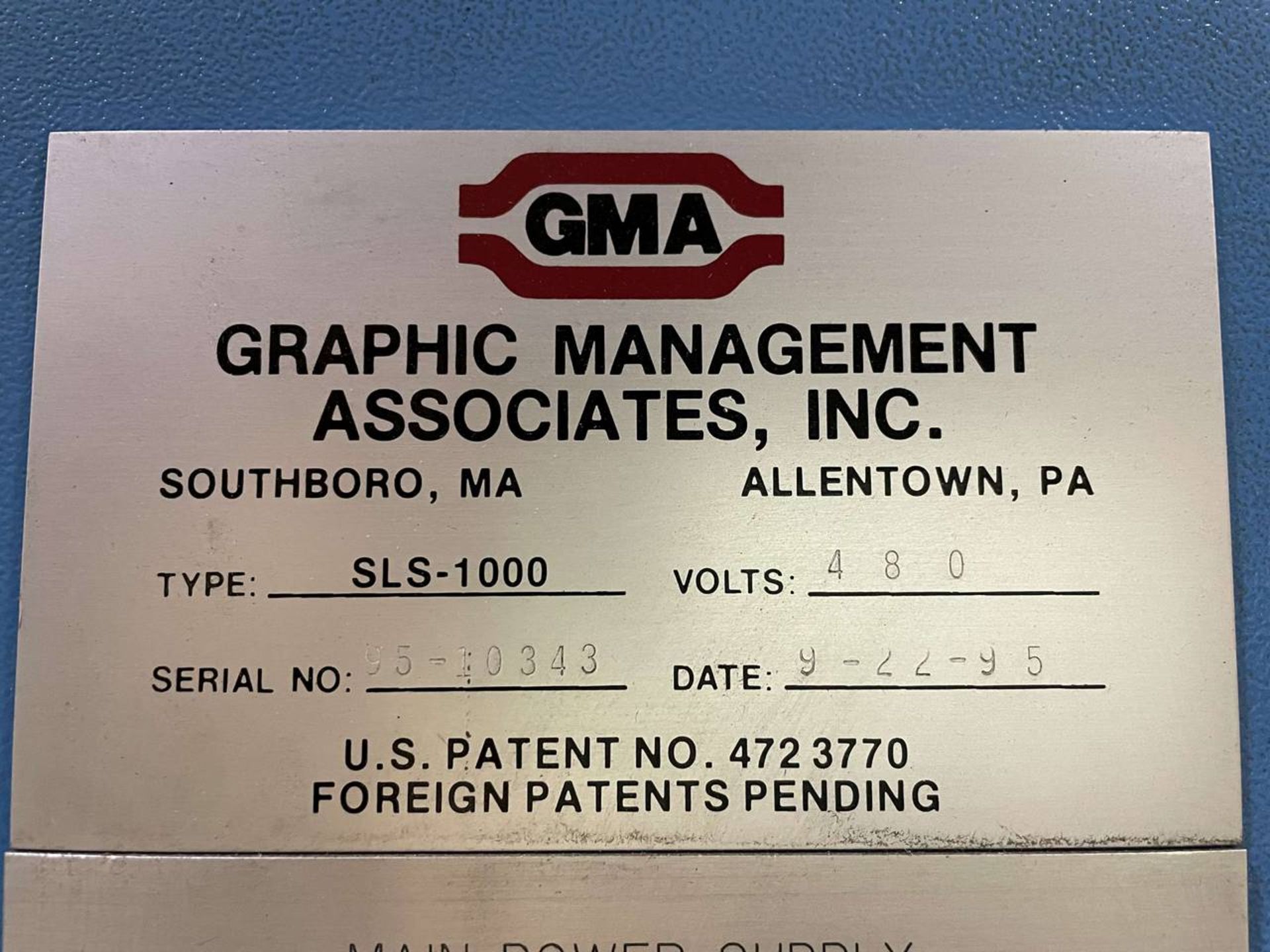 Graphic Management Associates (GMA) SLS-1000A 12 to 1 Inserter - Image 6 of 11