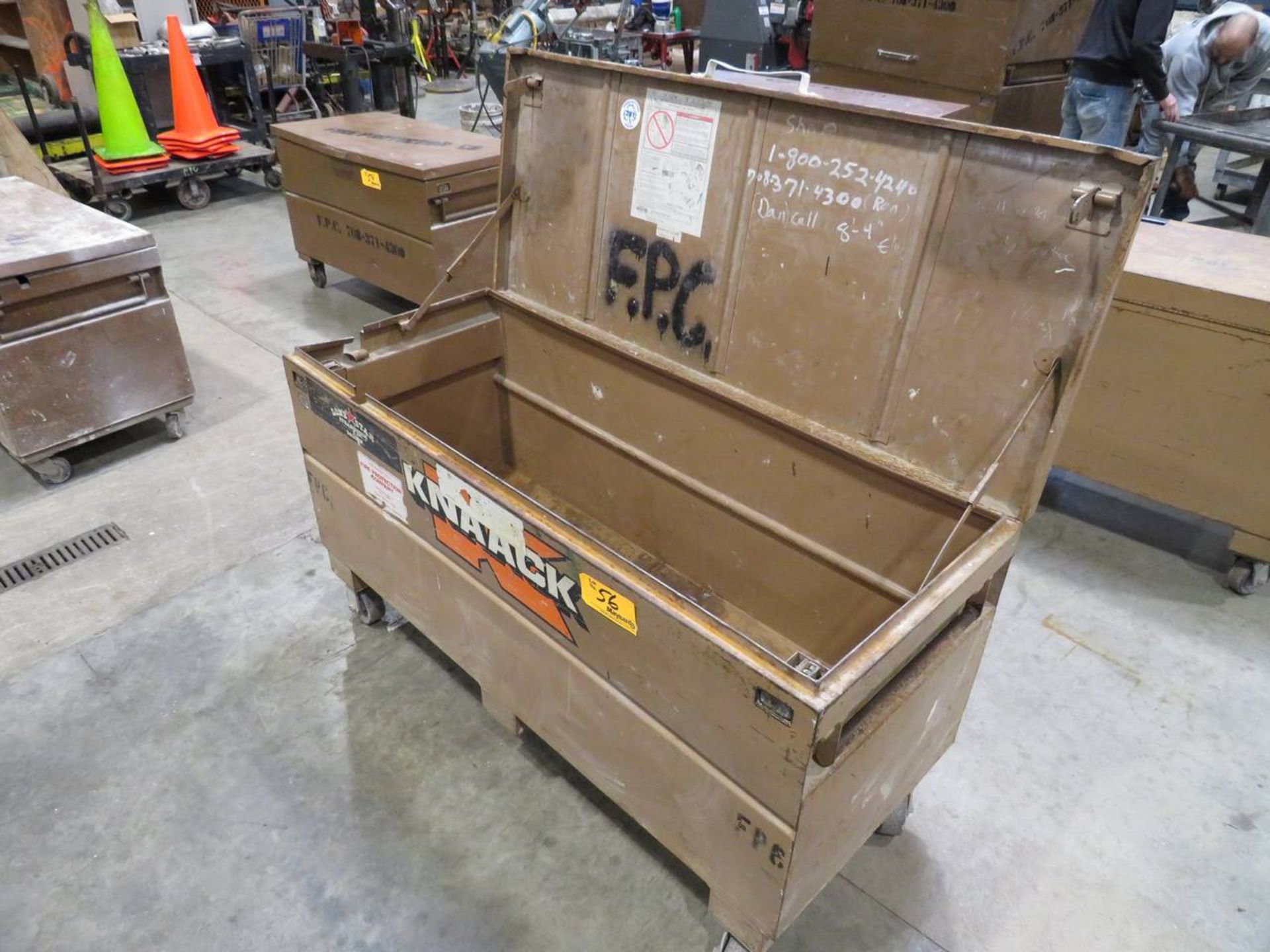 Knaack 20.25 Cu. Ft. - Approx. 60" W x 24" D x 35" H Storage Chest - Image 2 of 6